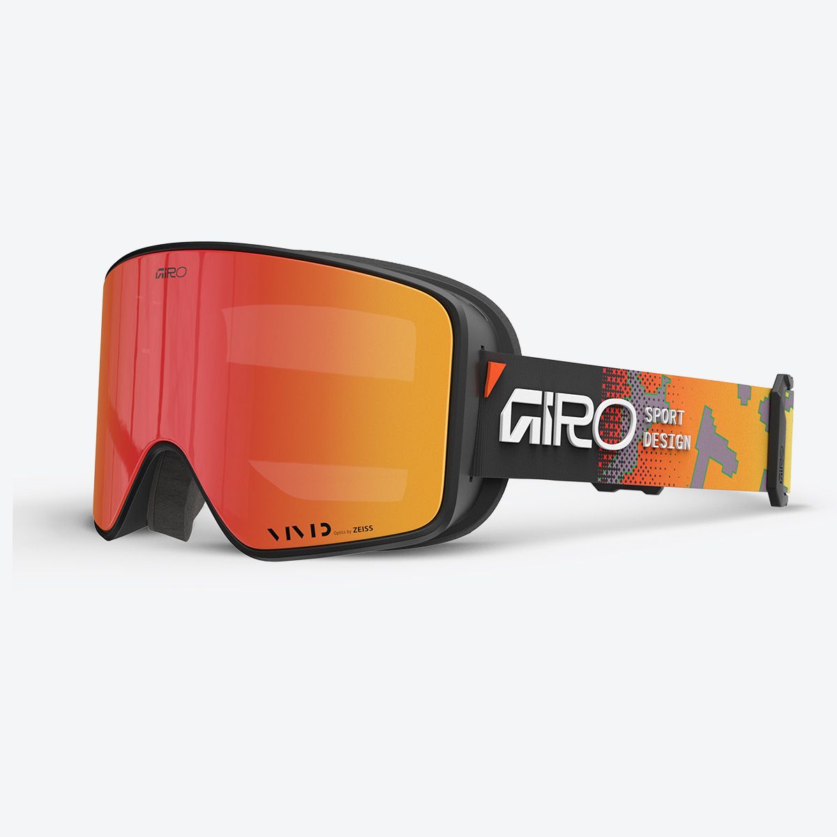 Snow Goggles METHOD ll GIRO Pixel Drift Orange/ Ember + Infrared (2 x lenses)