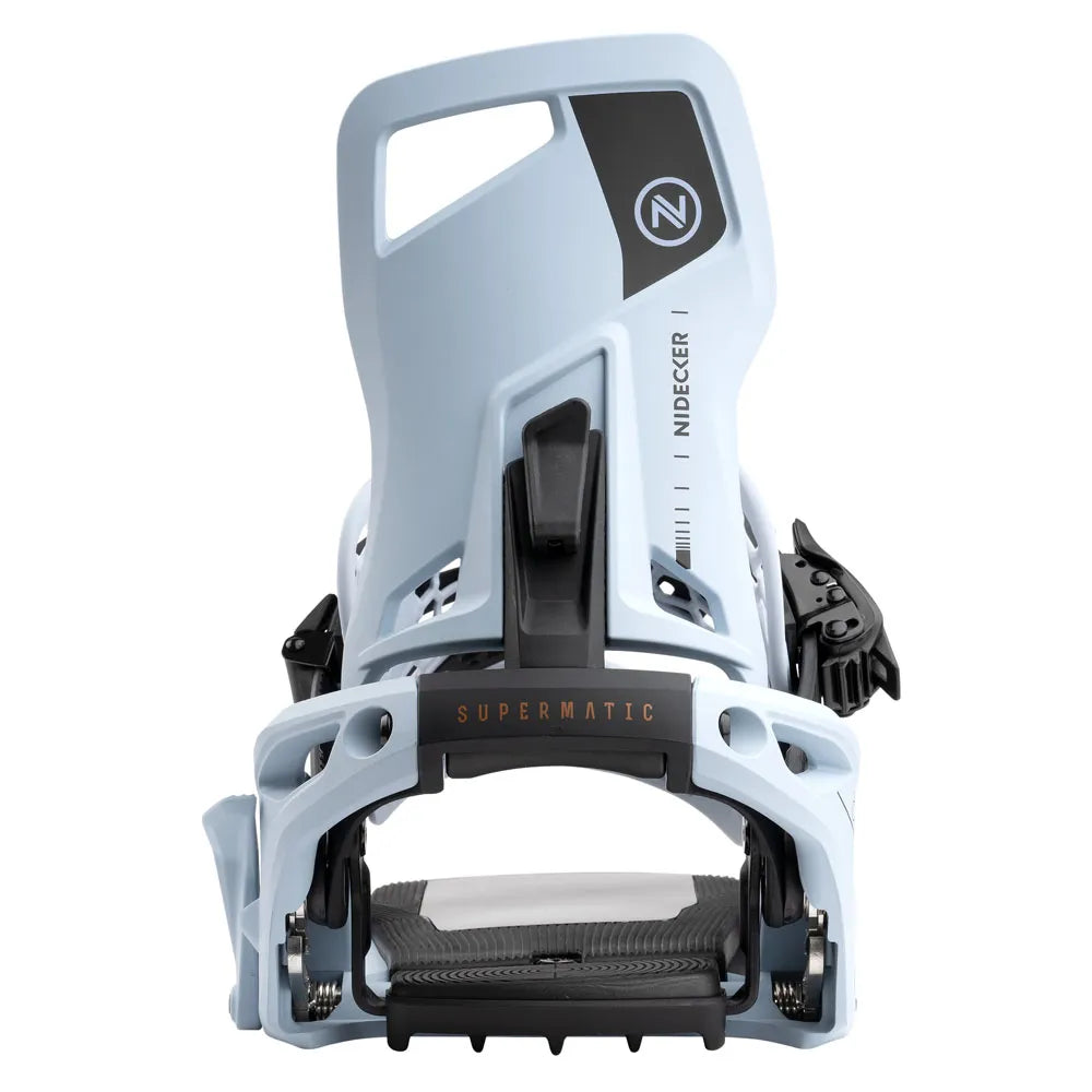 Snowboard Bindings SUPERMATIC Cannon Blue NIDECKER NEW 2026