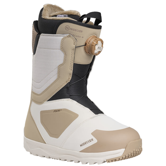 Snowboard Boots CASCADE NIDECKER, Women's, Tan 2025