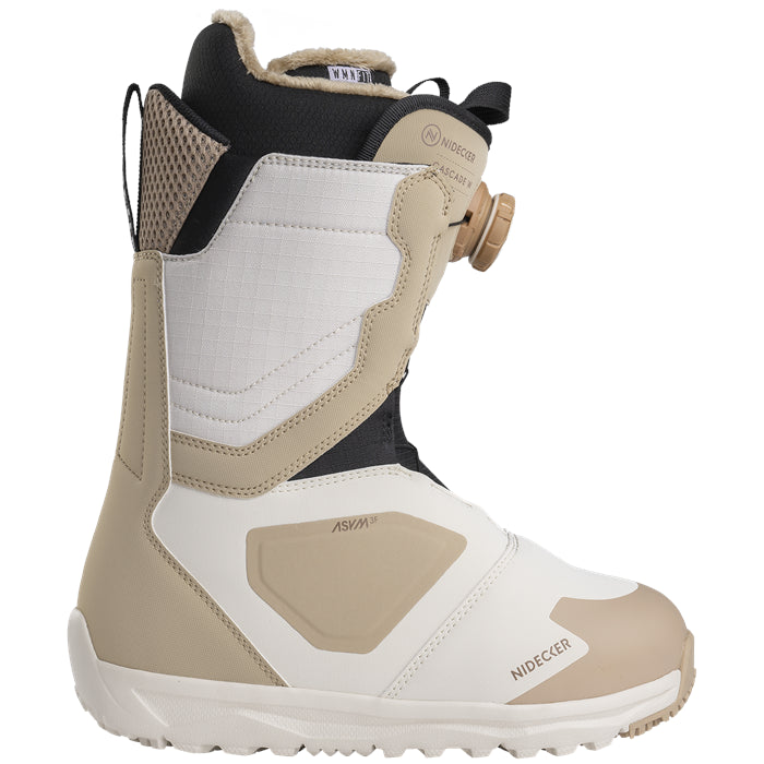 Snowboard Boots CASCADE NIDECKER, Women's, Tan 2025