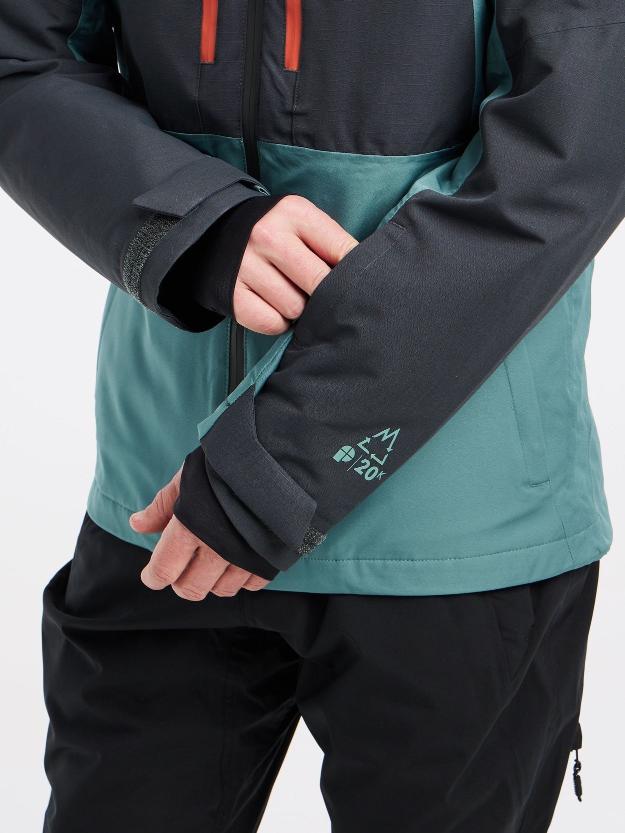 Snow Jacket PROTEST BARENT Mens Jacket - Atlantic Green