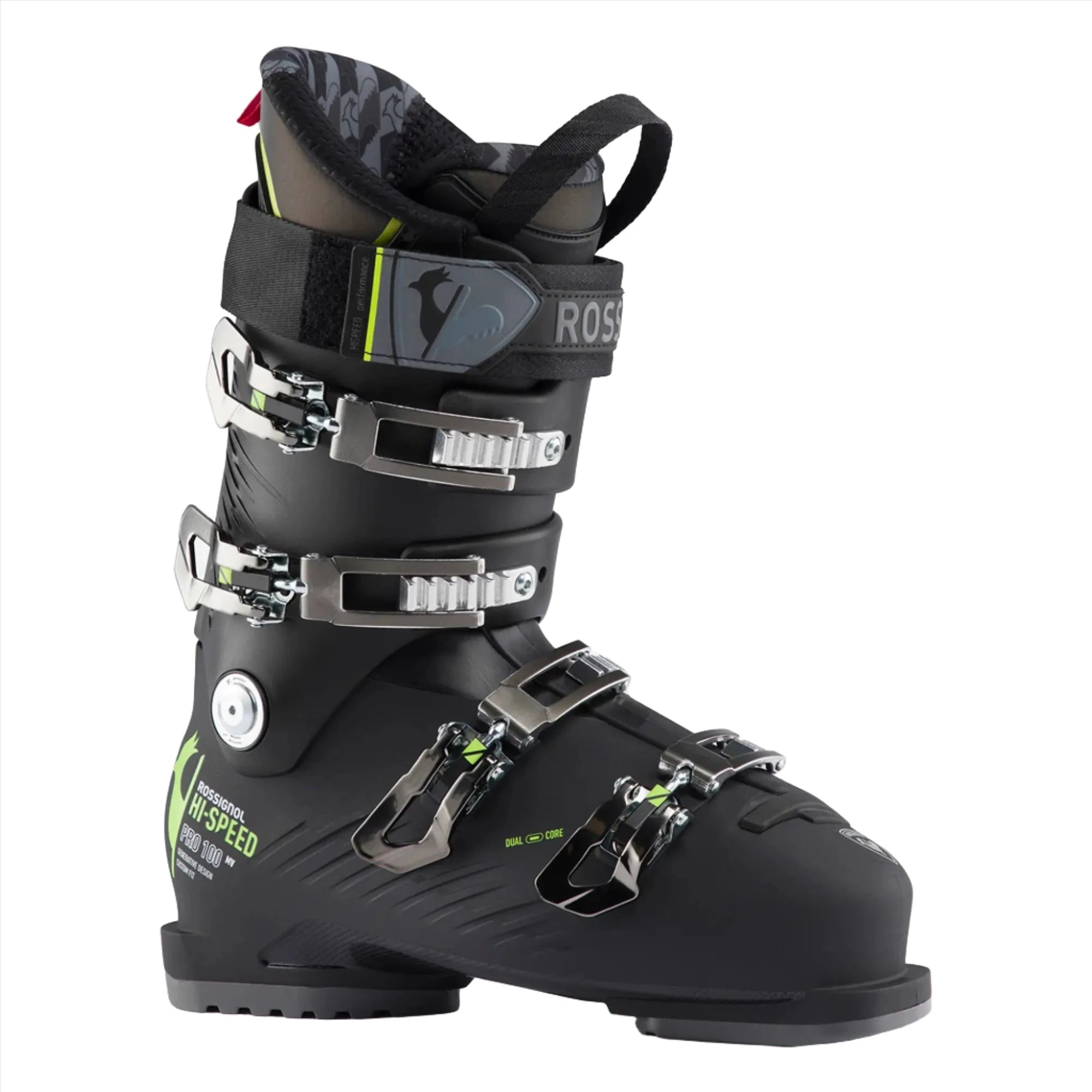 Skis Boots HI SPEED PRO 100 Medium Volume On Piste- Mens
