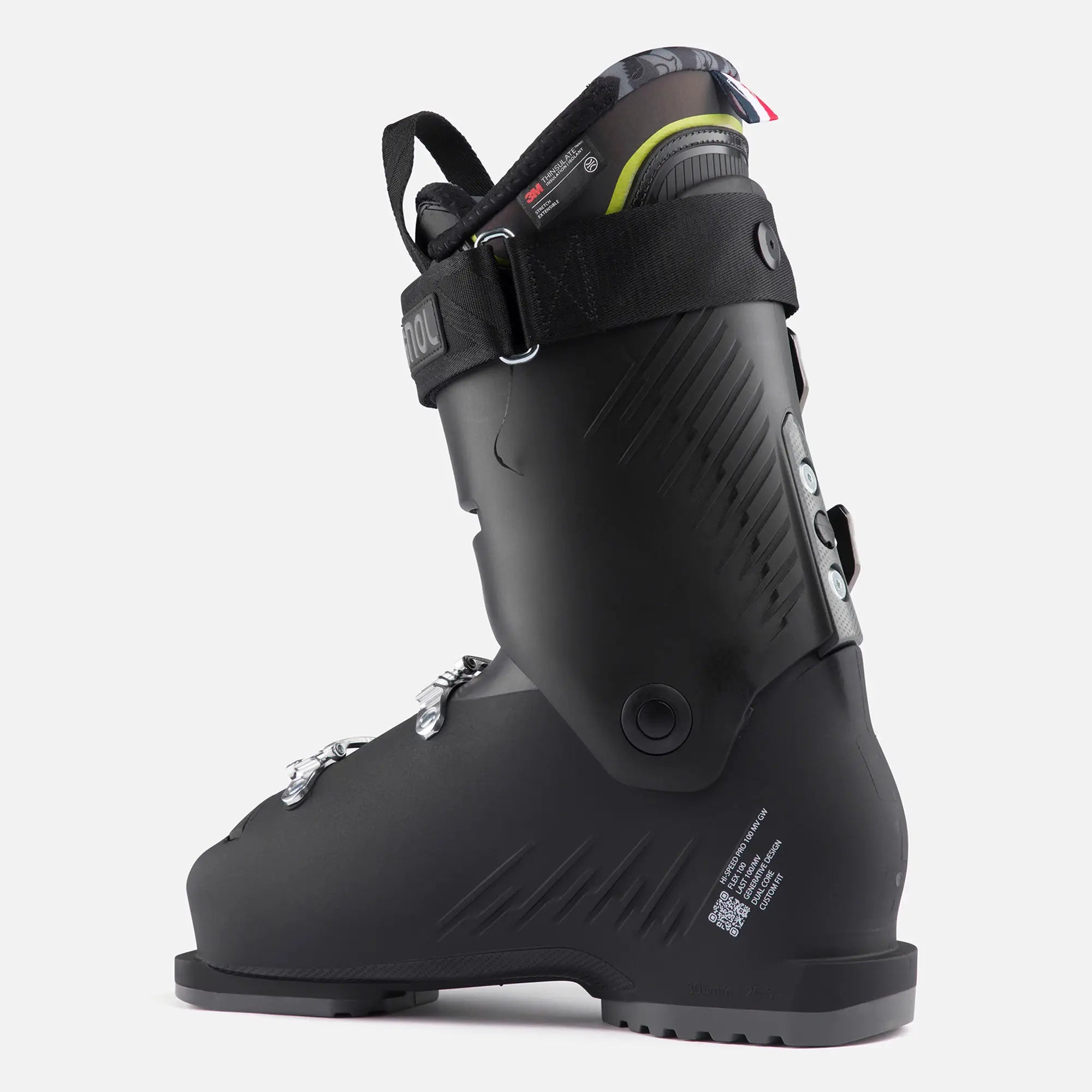Skis Boots HI SPEED PRO 100 Medium Volume On Piste- Mens