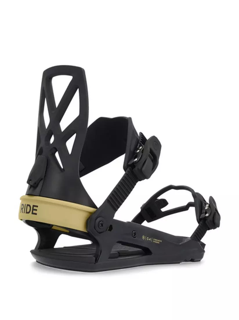 Snowboard Bindings RIDE C-4, Olive