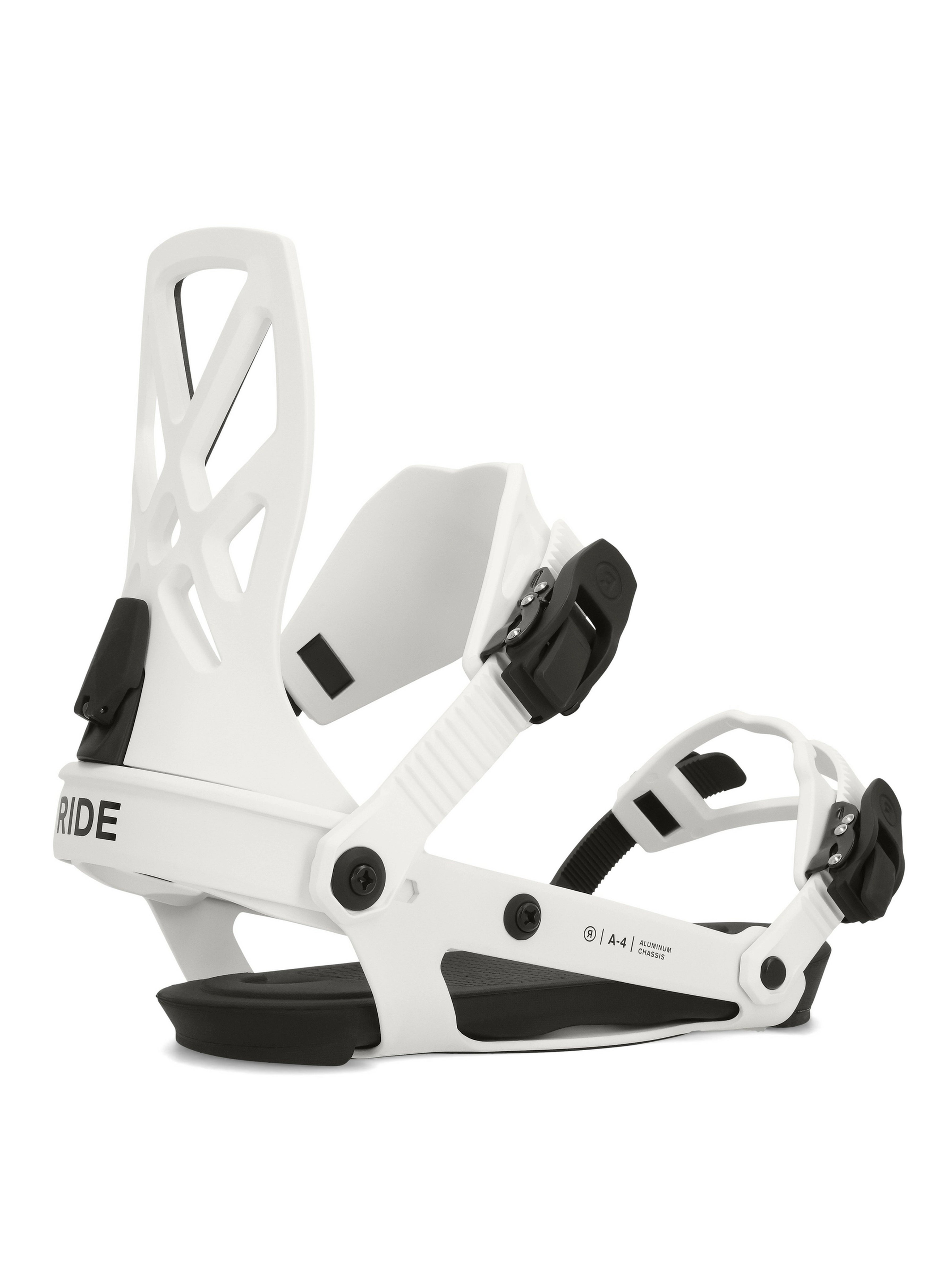 Snowboard Bindings A-4 RIDE , White