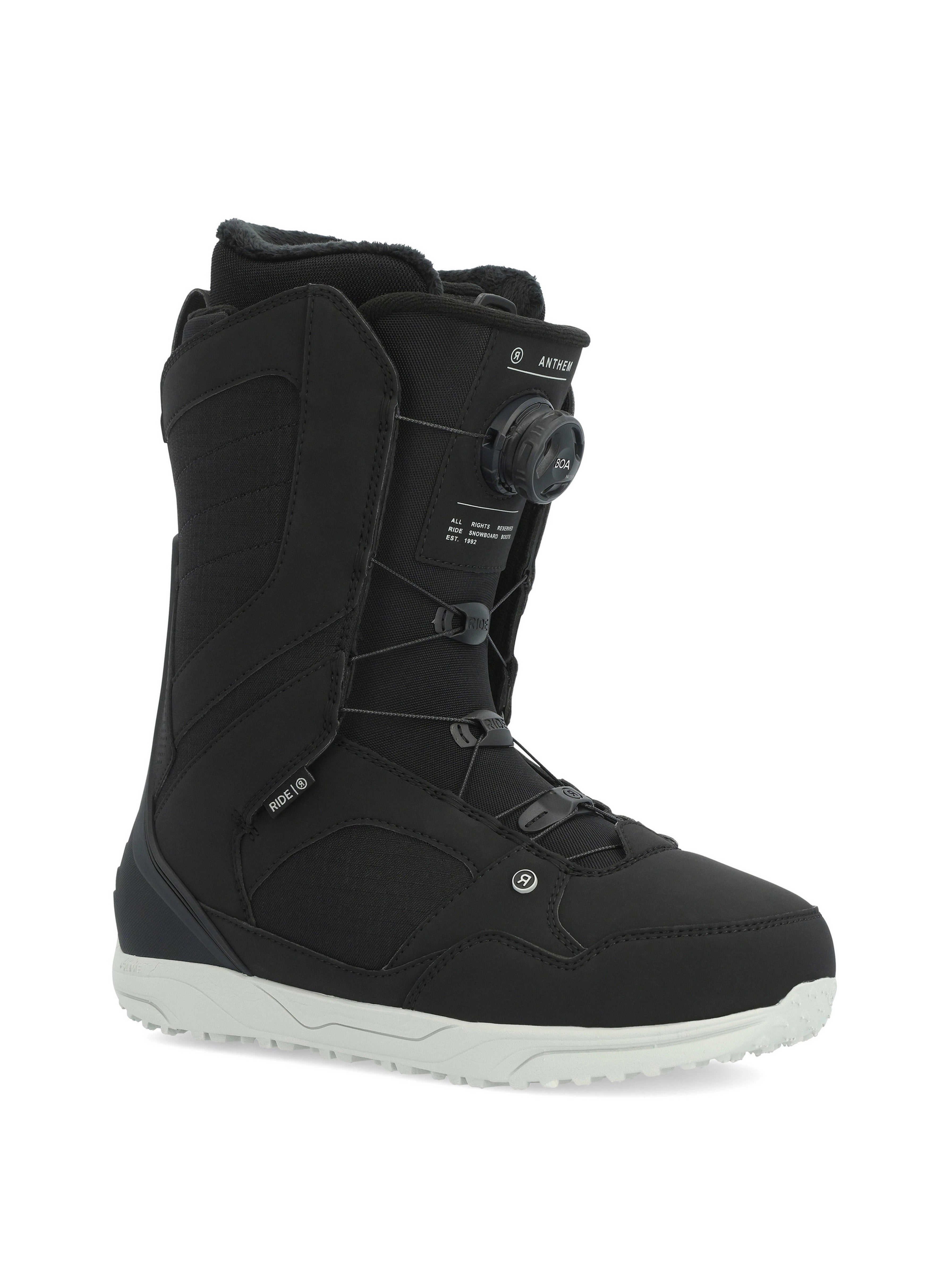 Snowboard Boots RIDE Anthem Boa, Mens - Black 2025