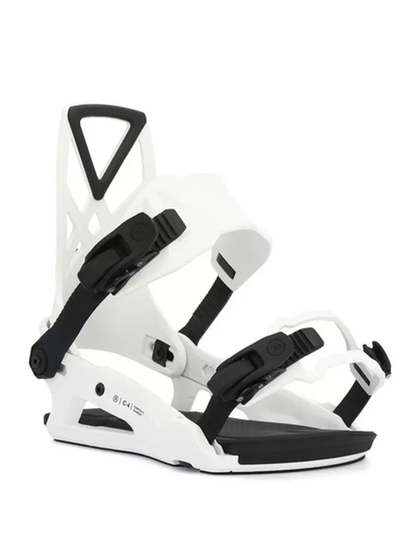 Snowboard Bindings C-4 RIDE- White 2025