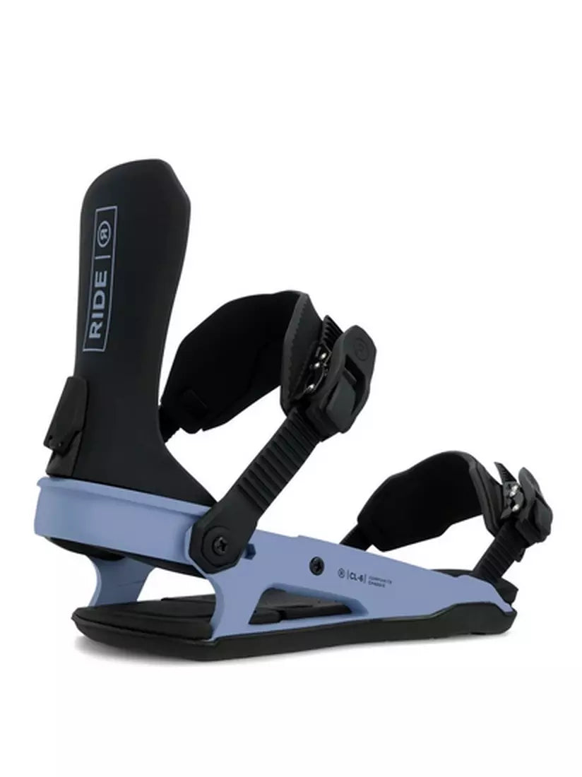 Snowboard Bindings RIDE CL-6 2025, WOMENS Black