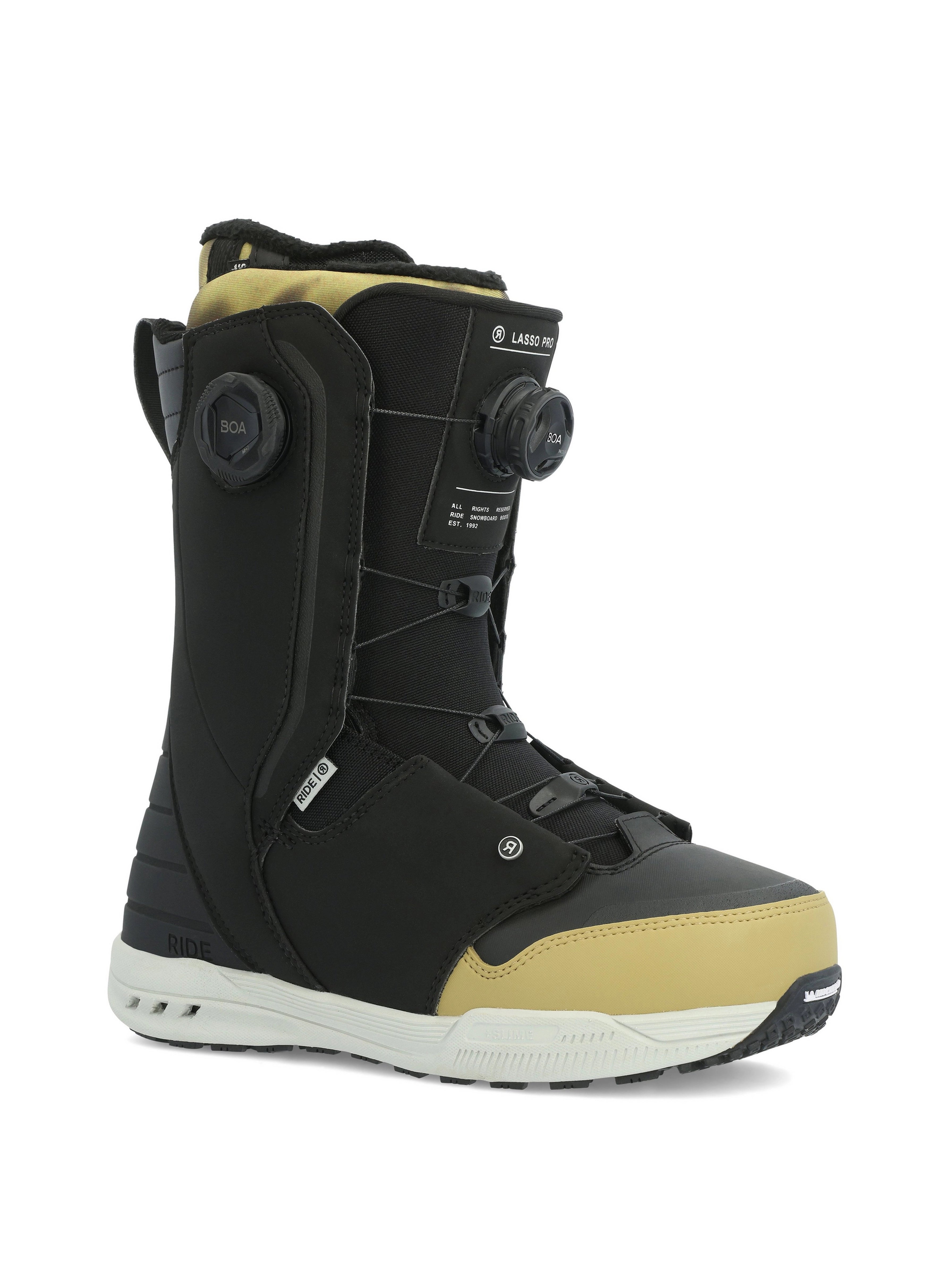 Snowboard Boots RIDE LASSO PRO BOA, Black 2025