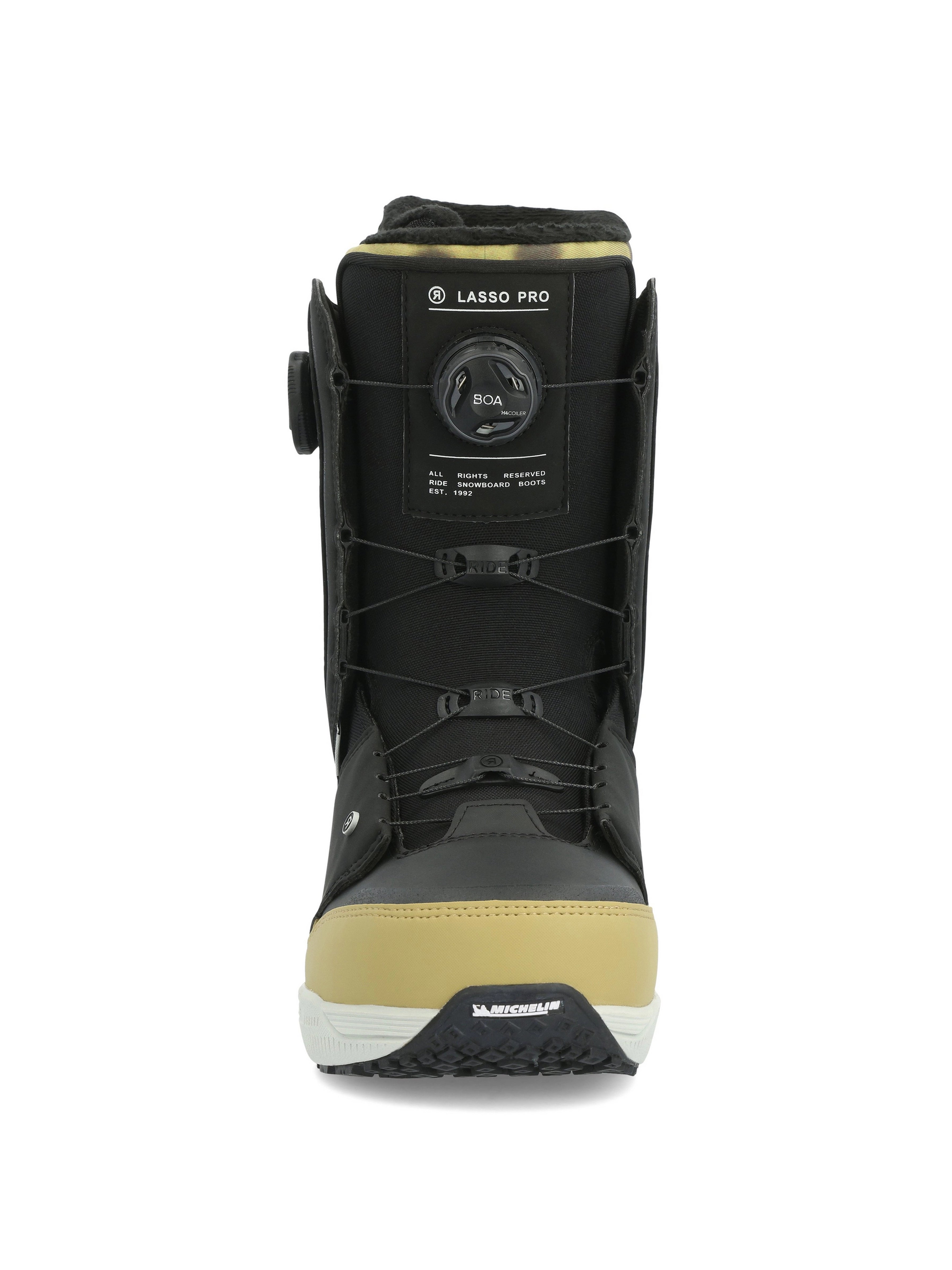 Snowboard Boots RIDE LASSO PRO BOA, Black 2025