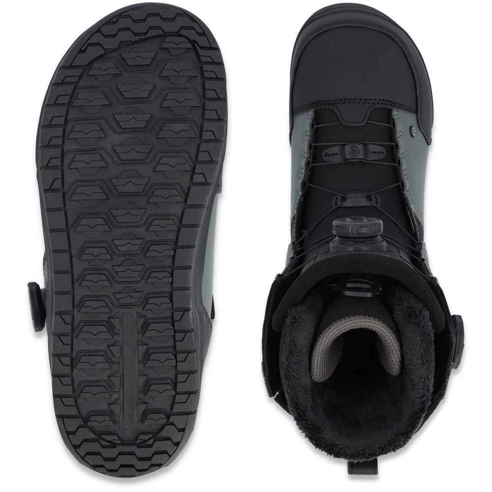 Snowboard Boots RIDE LASSO BOA, Mens-Grey 2025