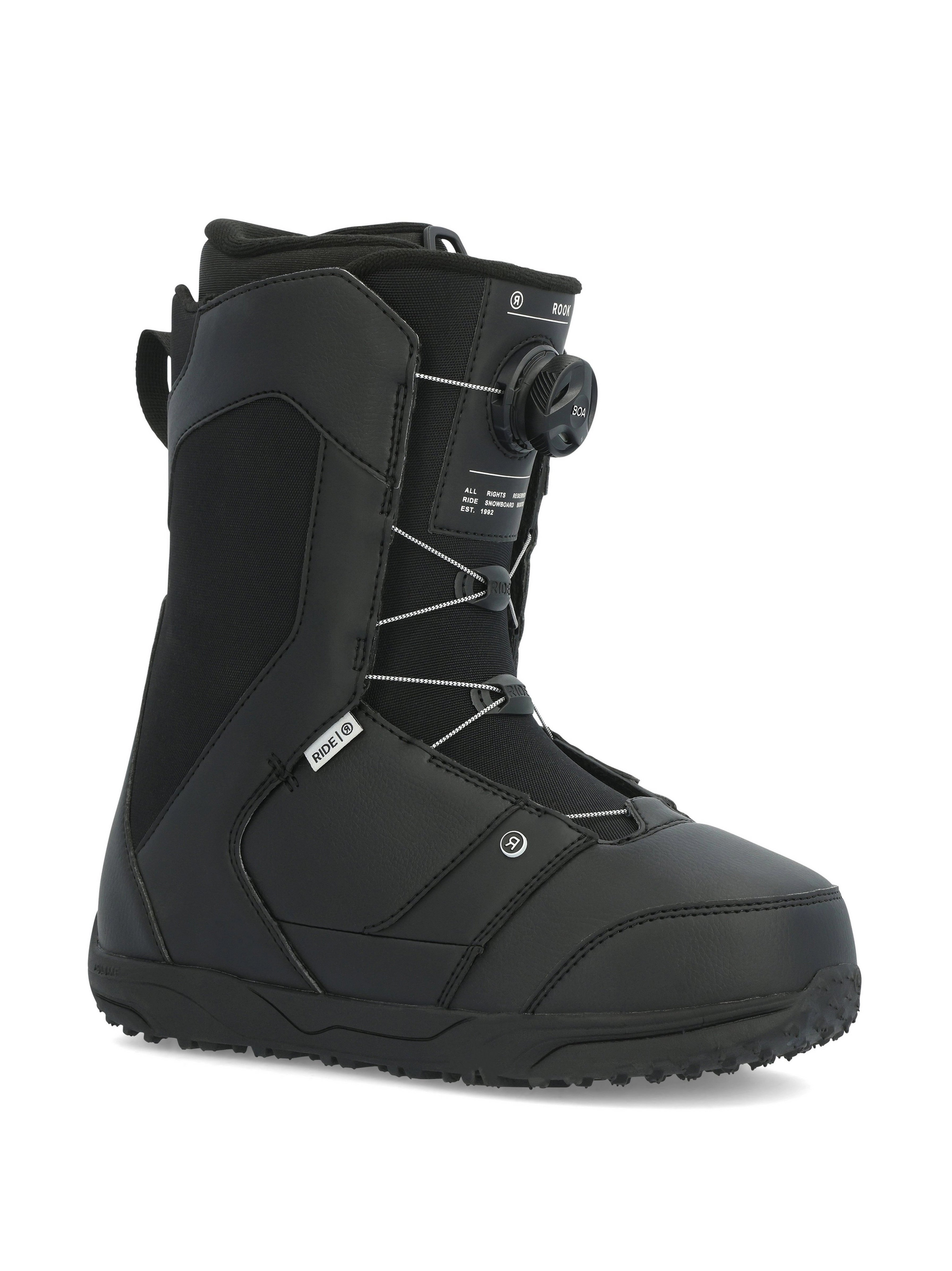 Snowboard Boots RIDE ROOK Boa, Black 2025