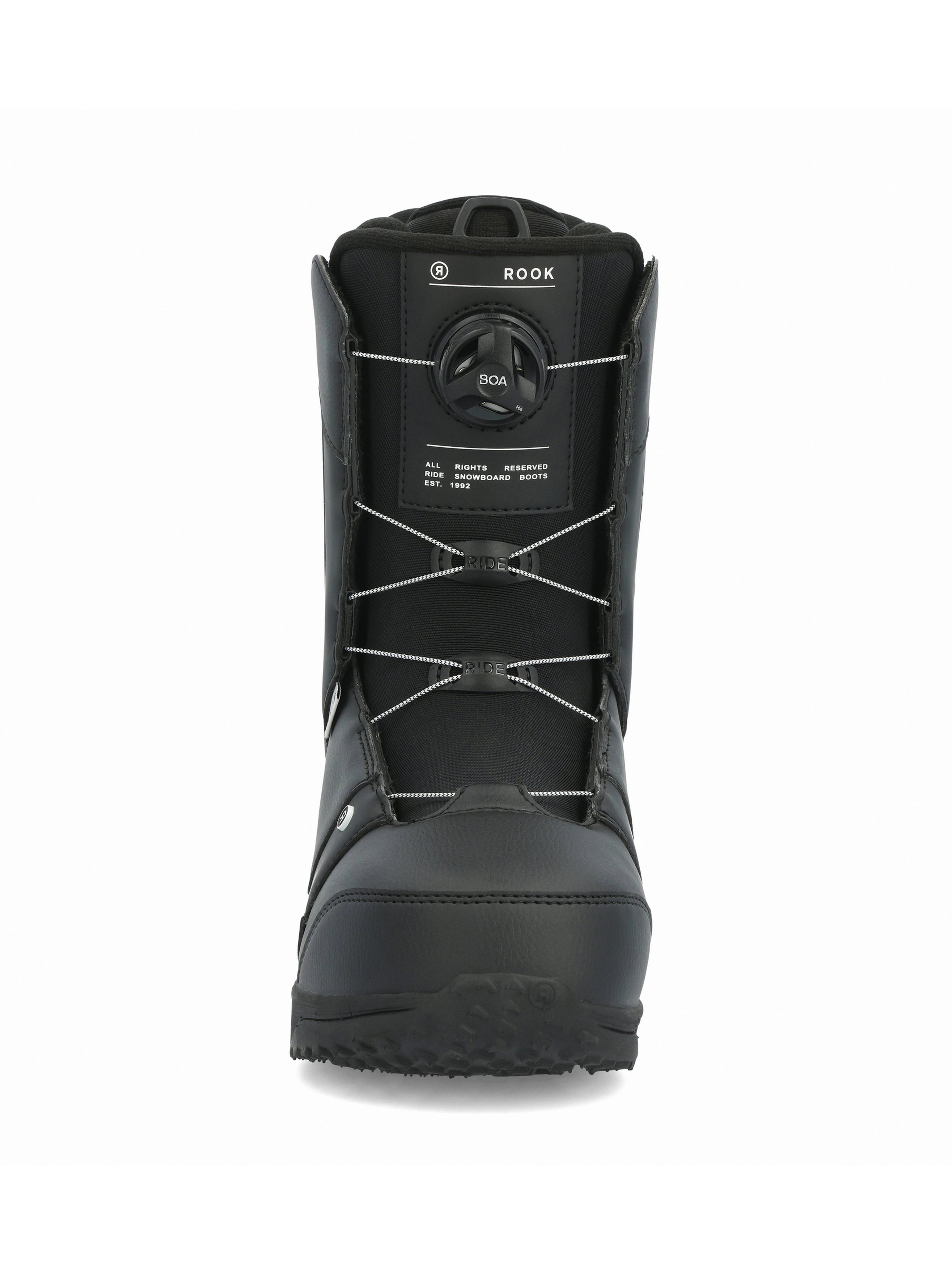 Snowboard Boots RIDE ROOK Boa, Black 2025