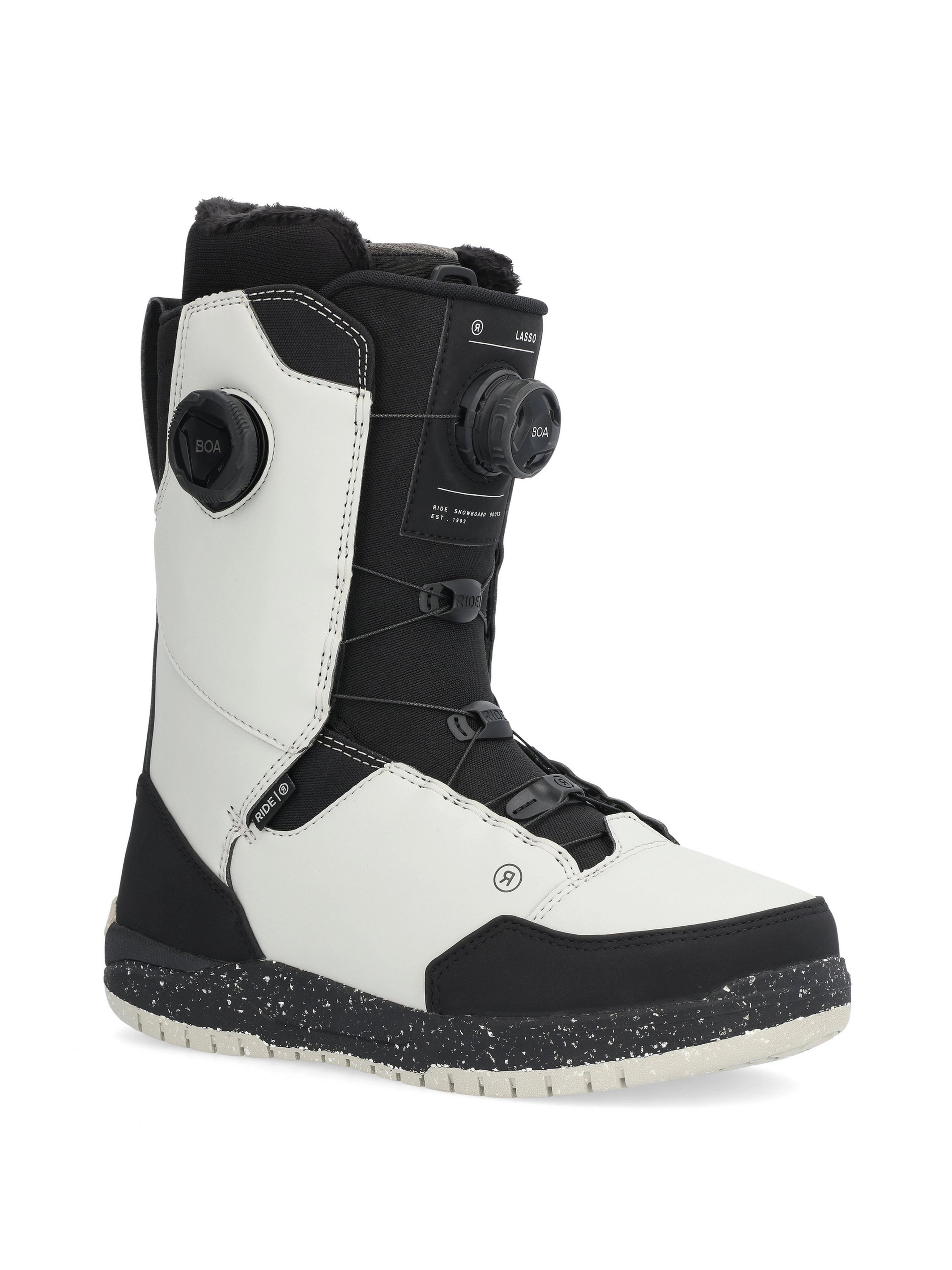 Snowboard Boots RIDE LASSO BOA, Grey 2025