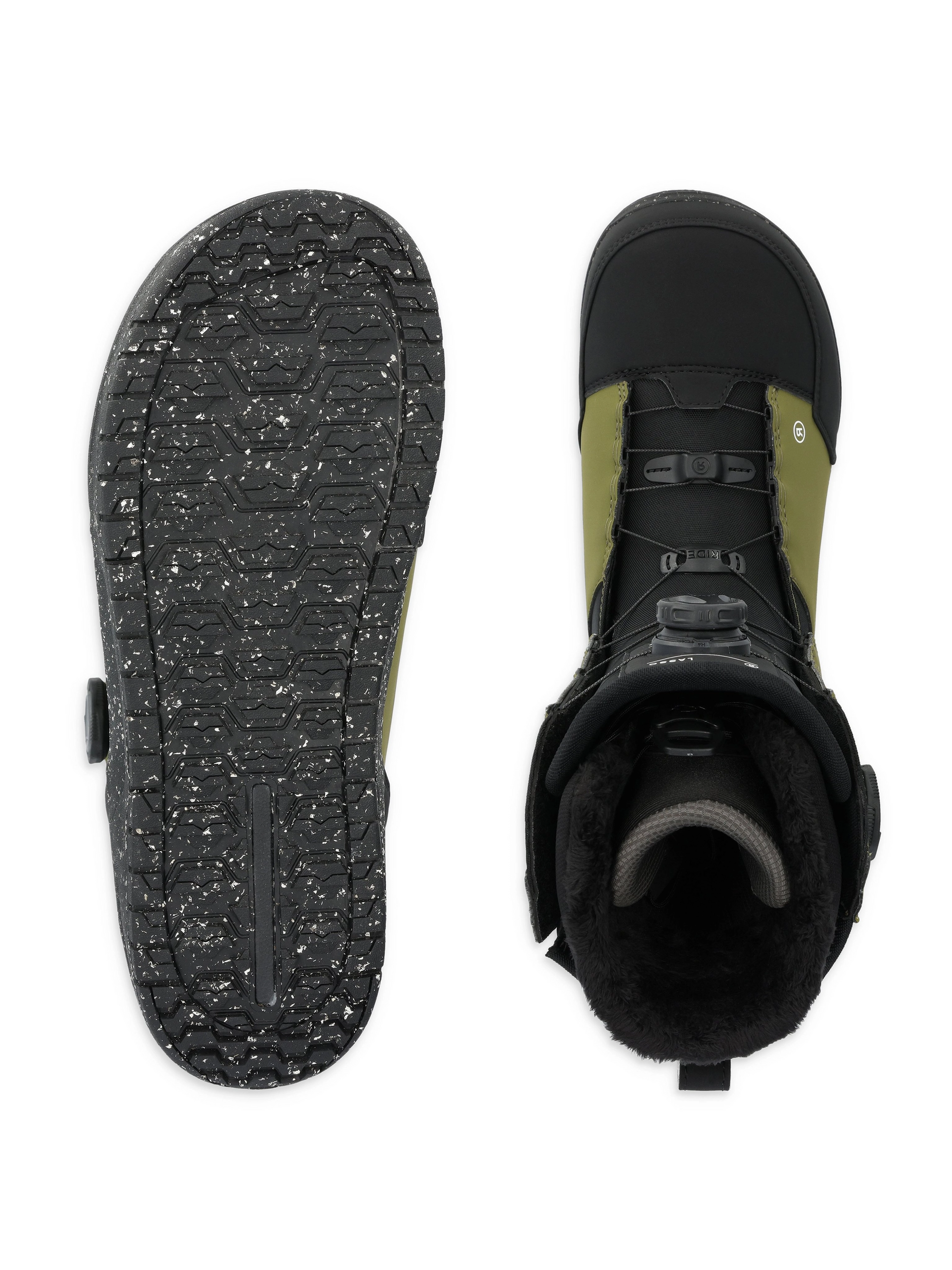 Snowboard Boots RIDE LASSO BOA, Olive 2025