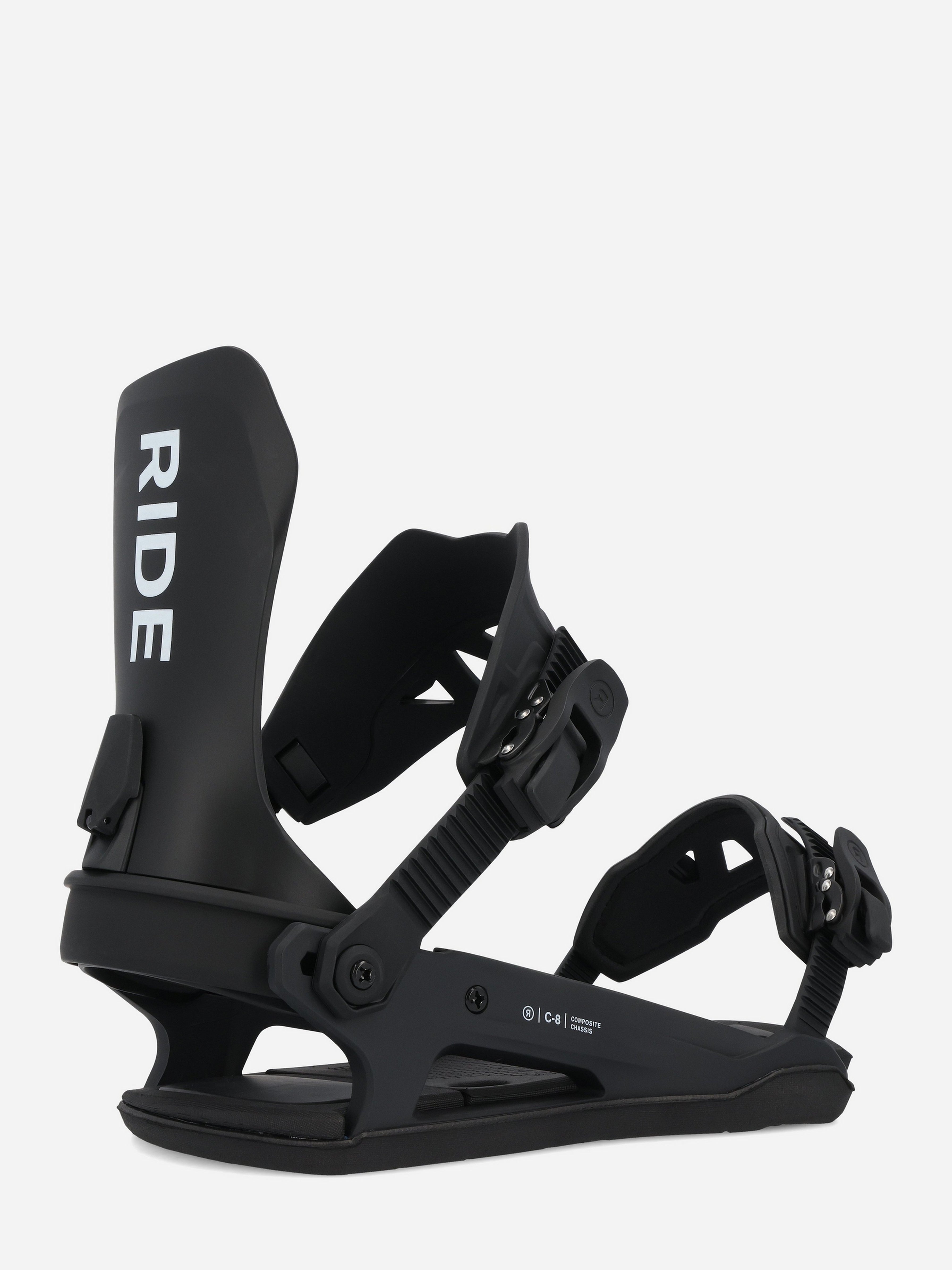 Snowboard Bindings RIDE C-8, Black