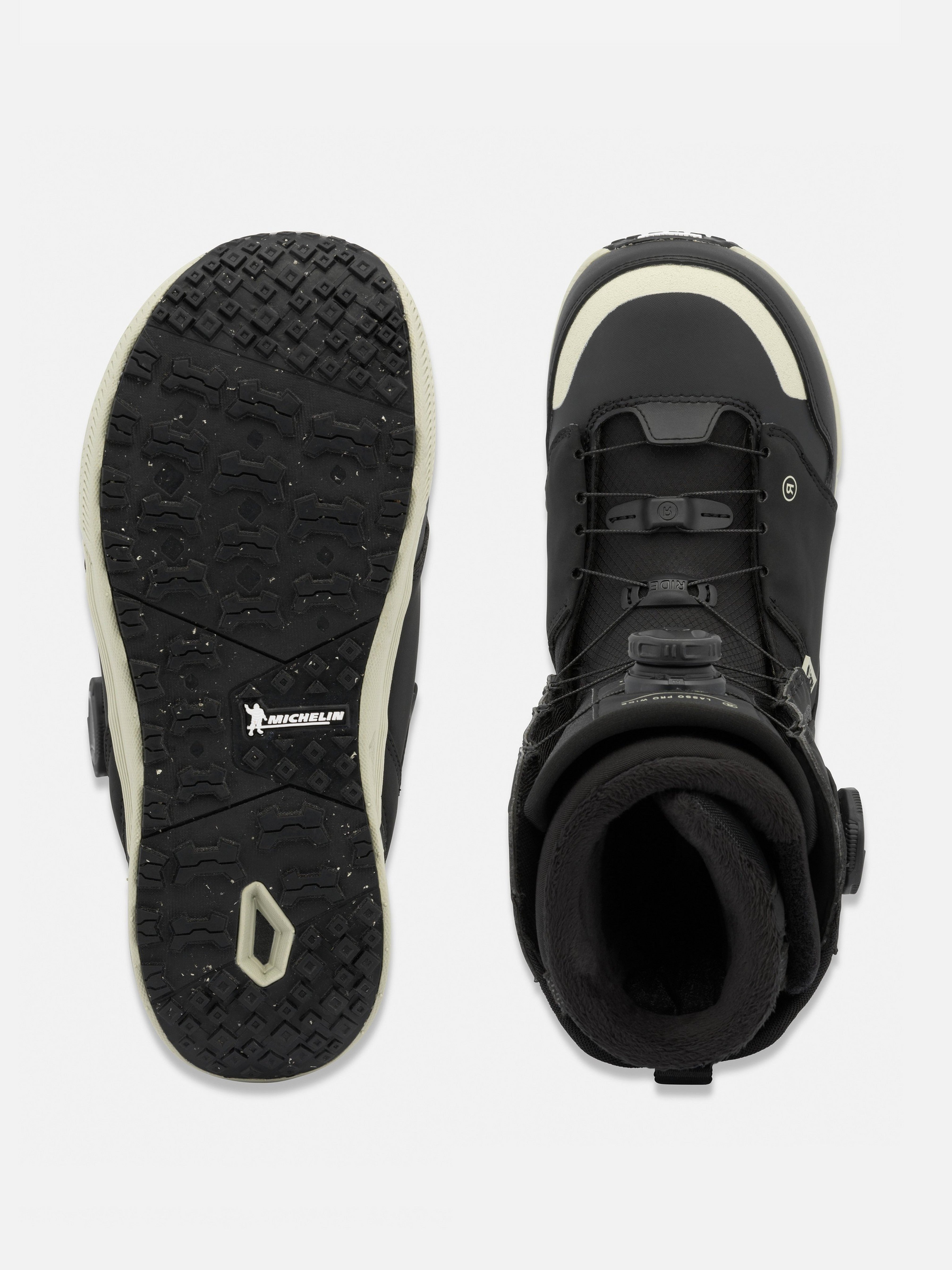 Snowboard Boots RIDE LASSO PRO Wide, Double Boa, Black 2026