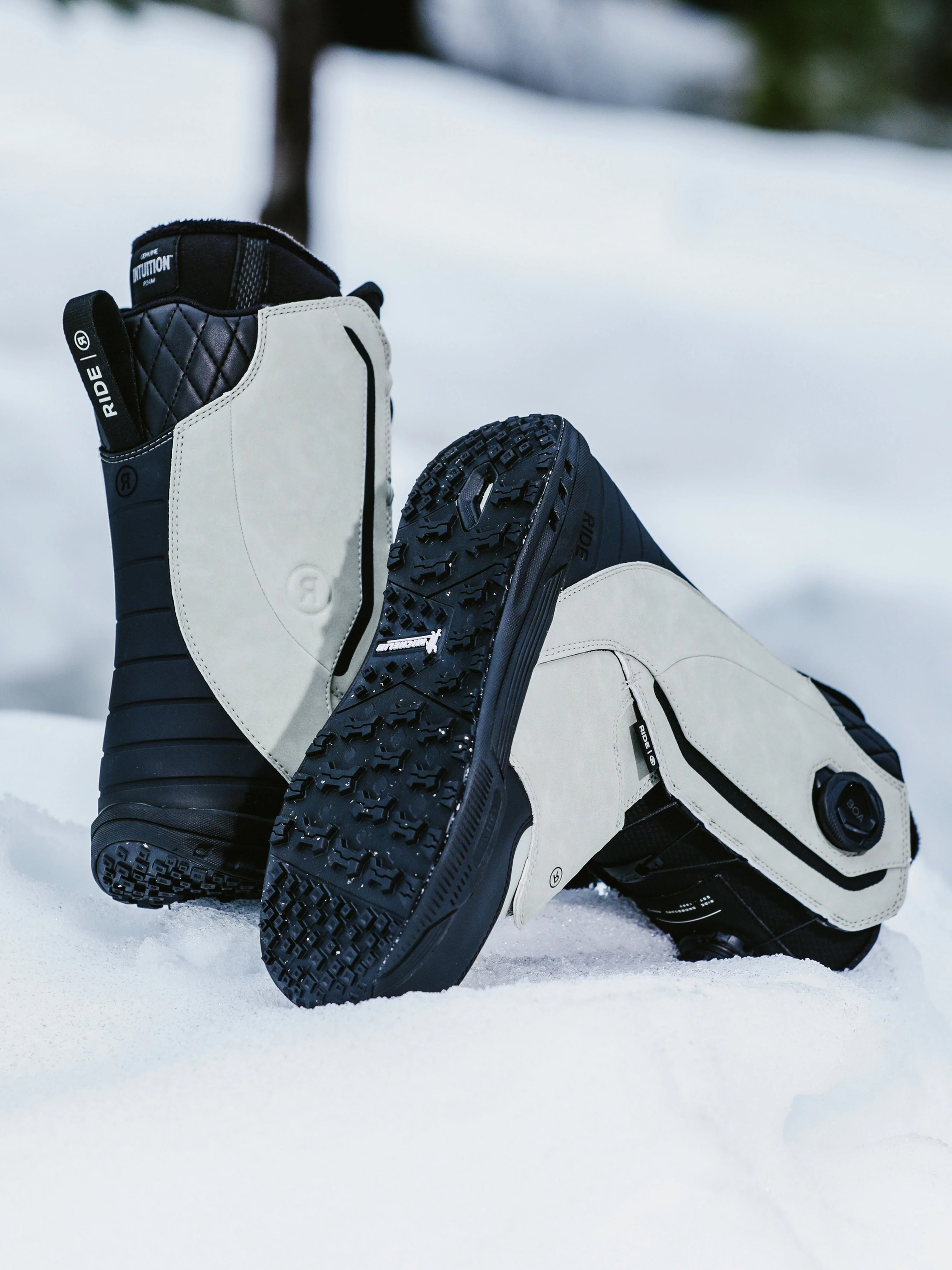 Snowboard Boots RIDE LASSO PRO Double Boa, Dust