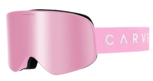 Snow Goggles Carve FROTHER Pink/ Mirror -Small