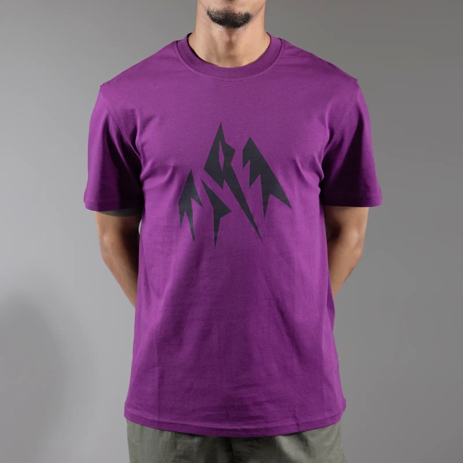 JONES Men's Sierra Organic Cotton Tee- Deep Purple