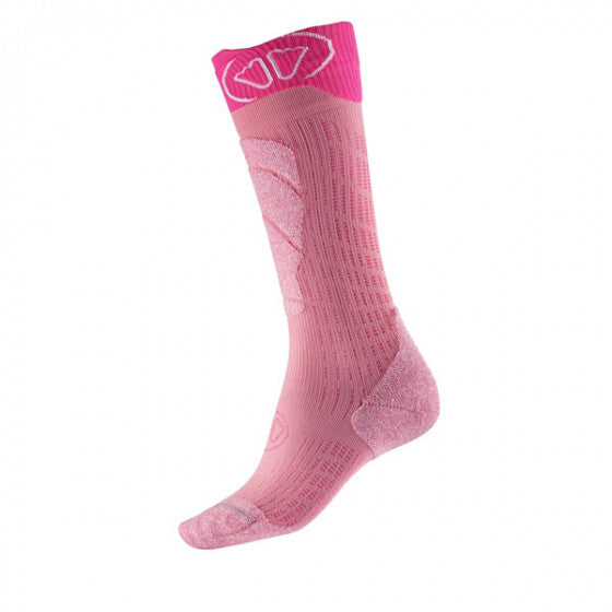 Snow Socks SKI MERINO JUNIOR - Pink SIDAS