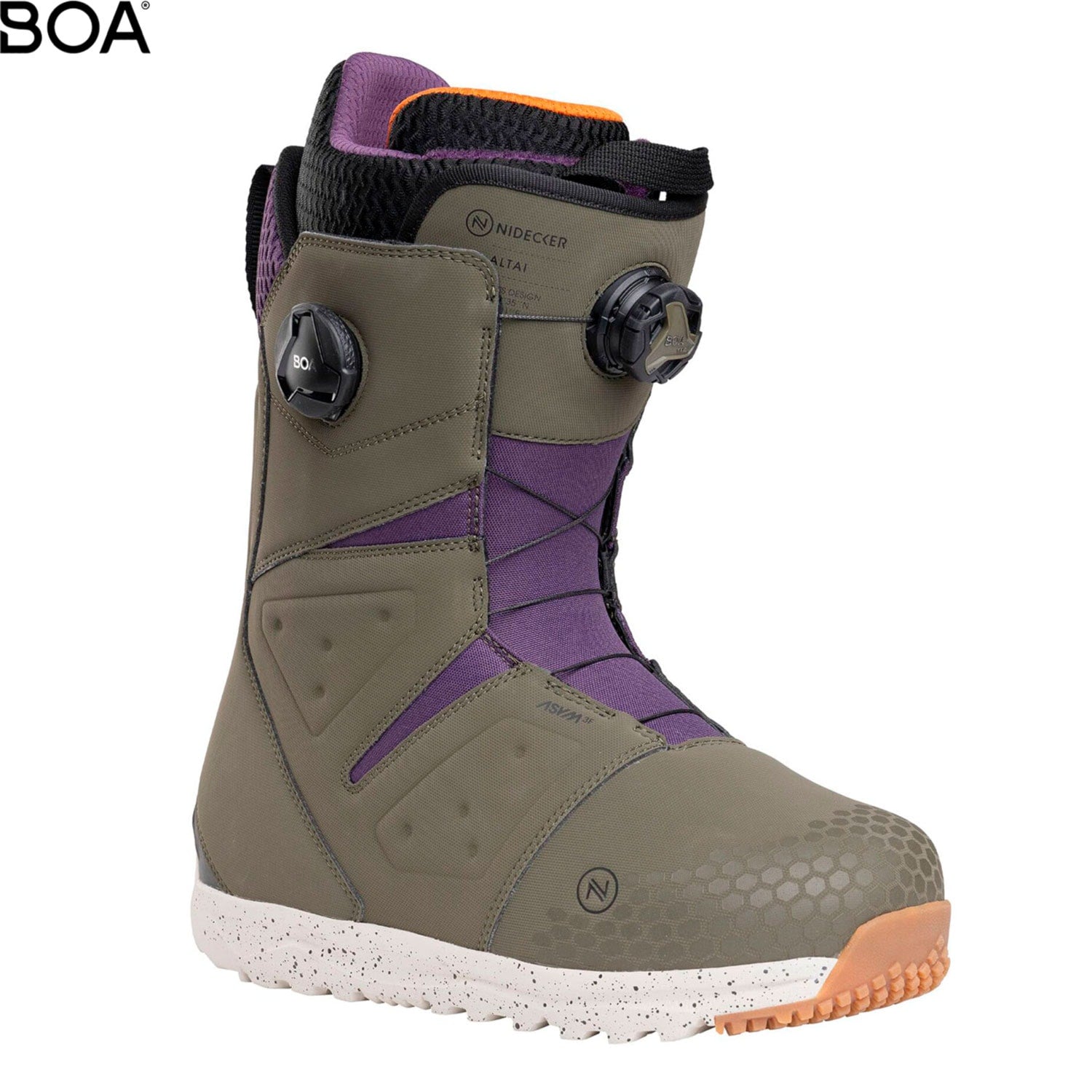 Snowboard Boots ALTAI NIDECKER, Mens - Green 2025