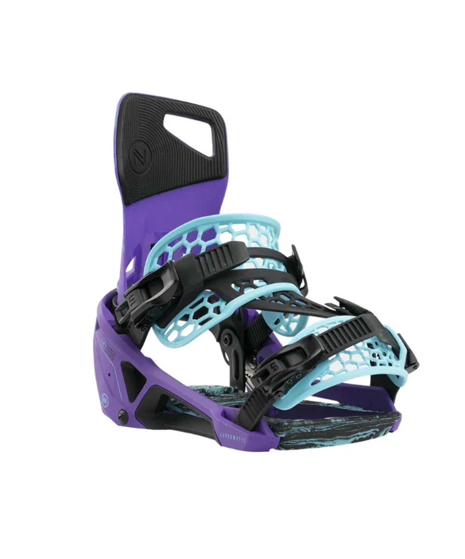 Snowboard Bindings SUPERMATIC Nidecker ,Joker Purple NEW 2026