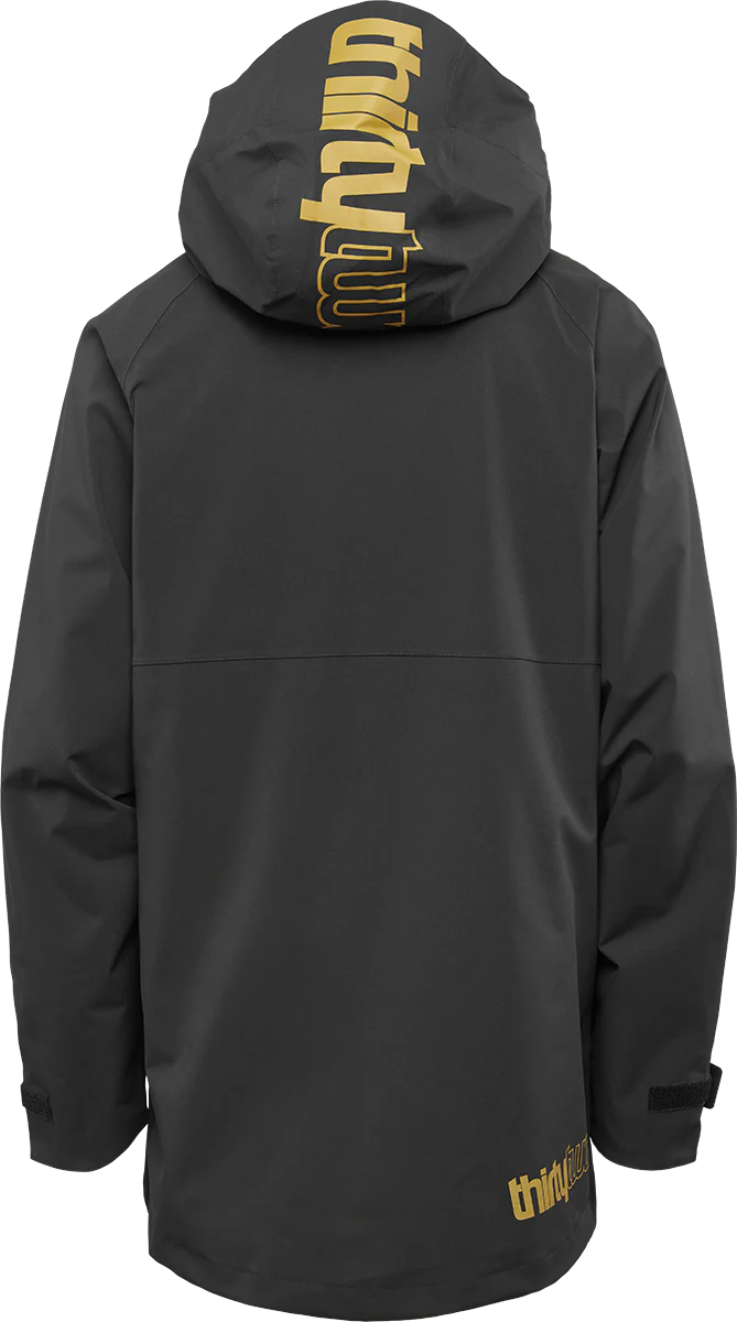 Snow Jacket THIRTYTWO  DEEP CREEK Mens Parka, Black 2025
