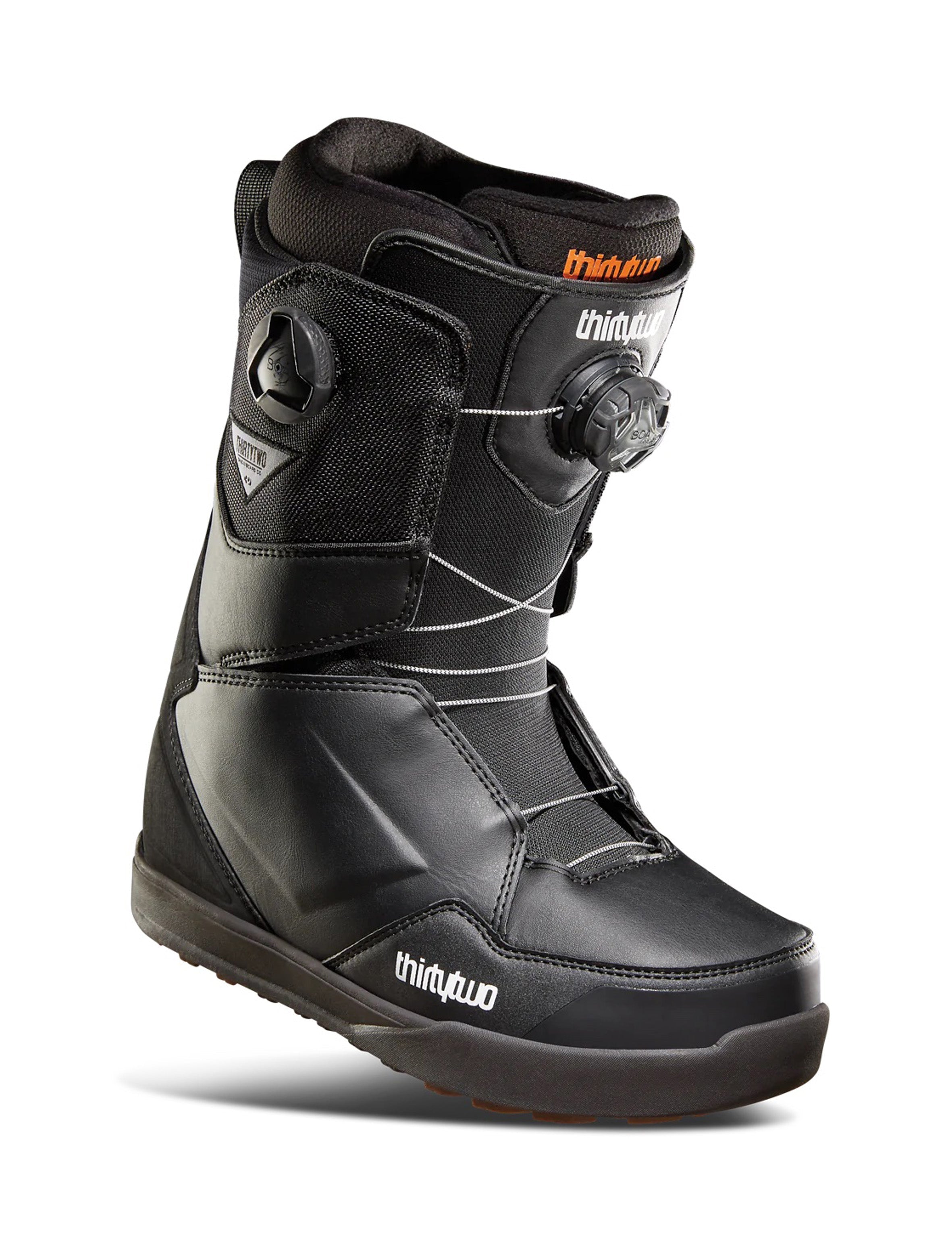 Snowboard Boots THIRTYTWO LASHED Double Boa, Mens- Black