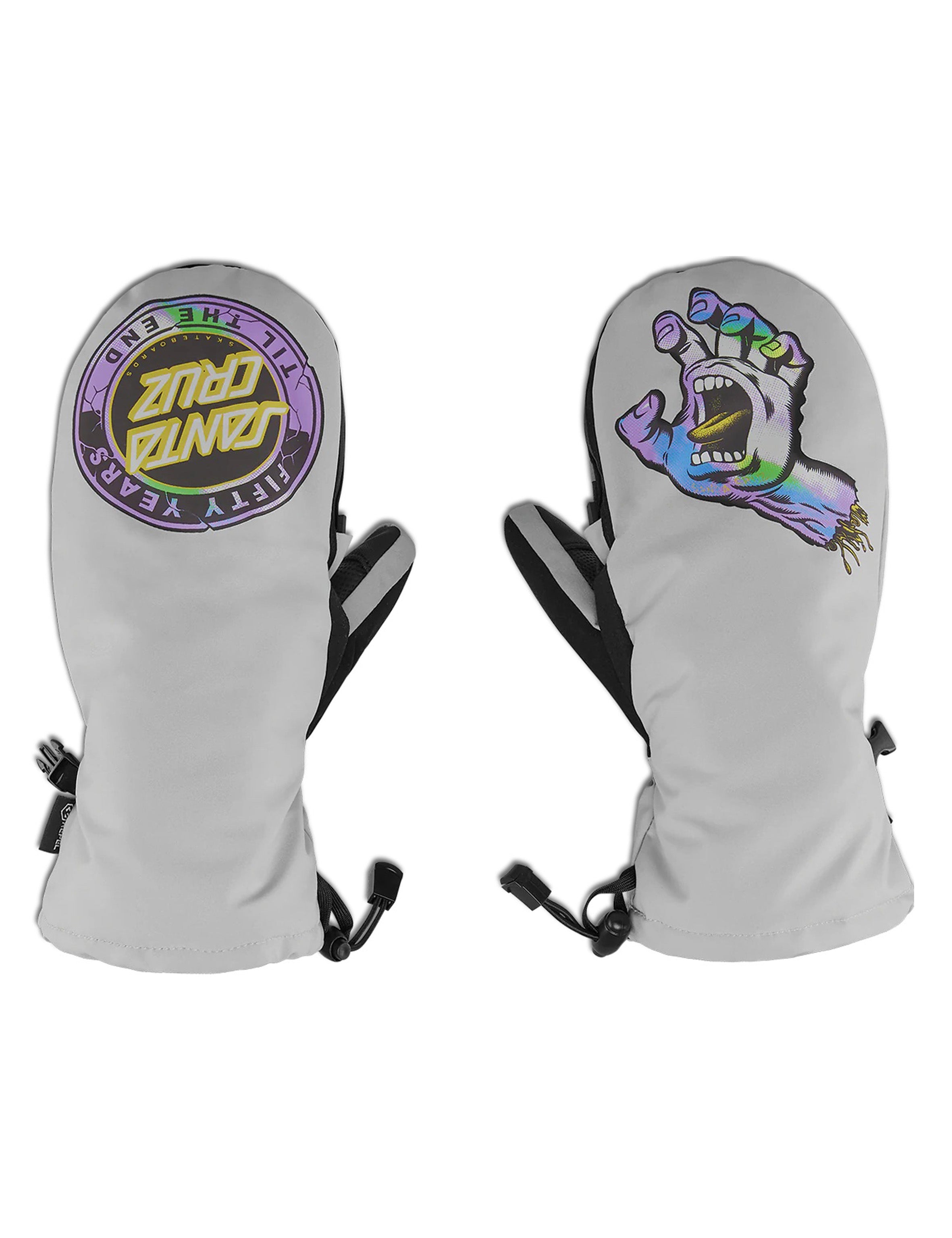 Snow Mitt THIRTYTWO SANTA CRUZ Mitt -Grey/Black