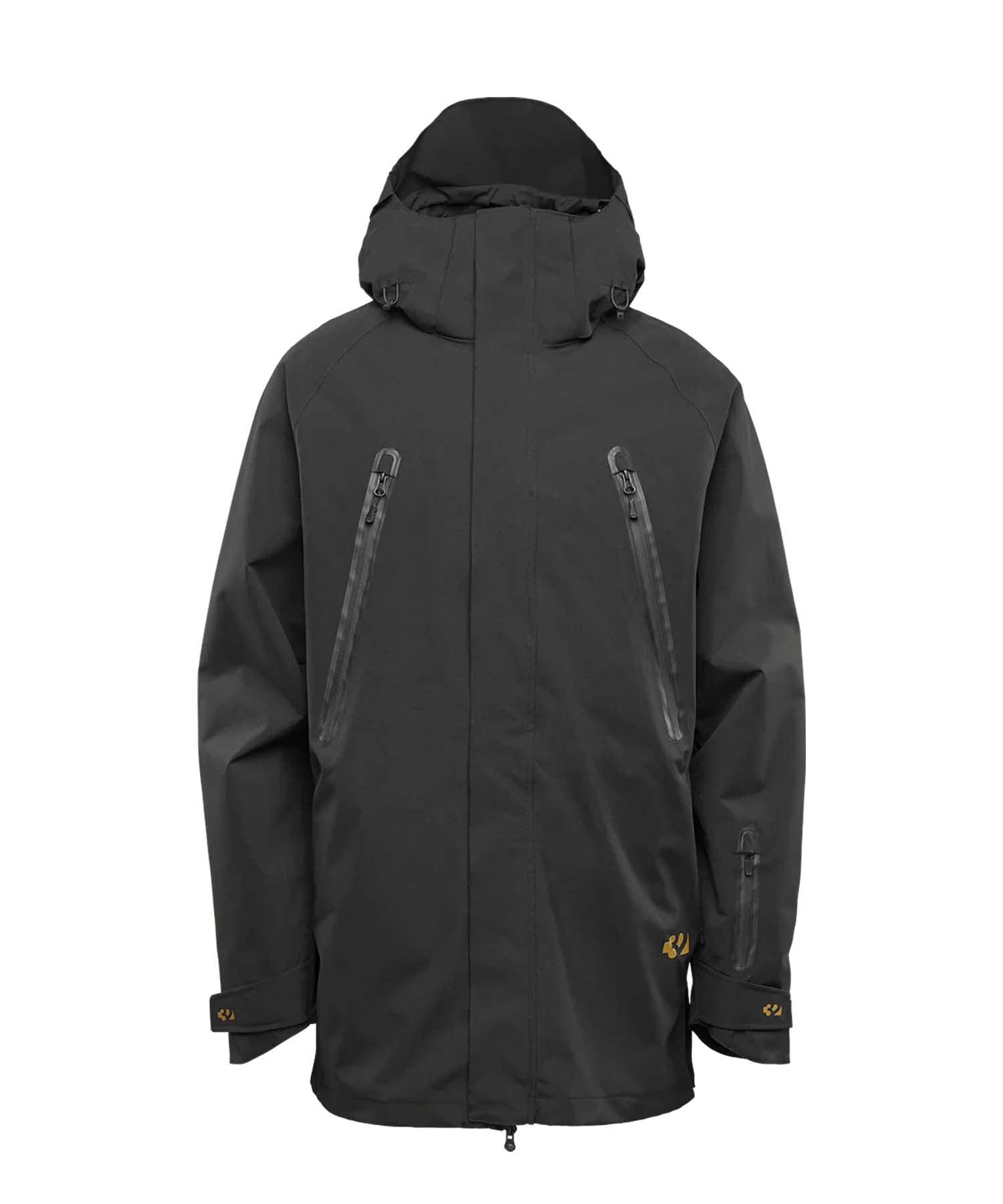Snow Jacket THIRTYTWO  DEEP CREEK Mens Parka, Black 2025