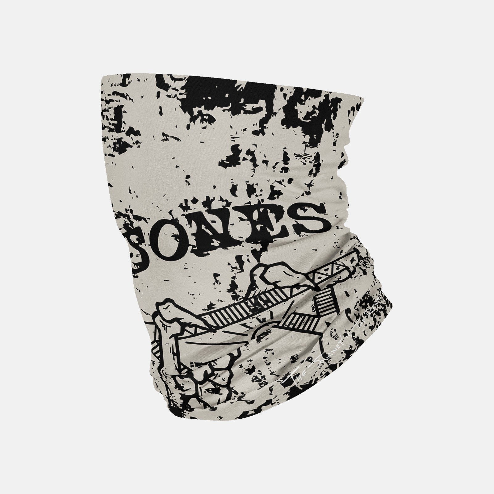 JONES Tweaker Hand Recycled Neckwarmer- Smoke Grey
