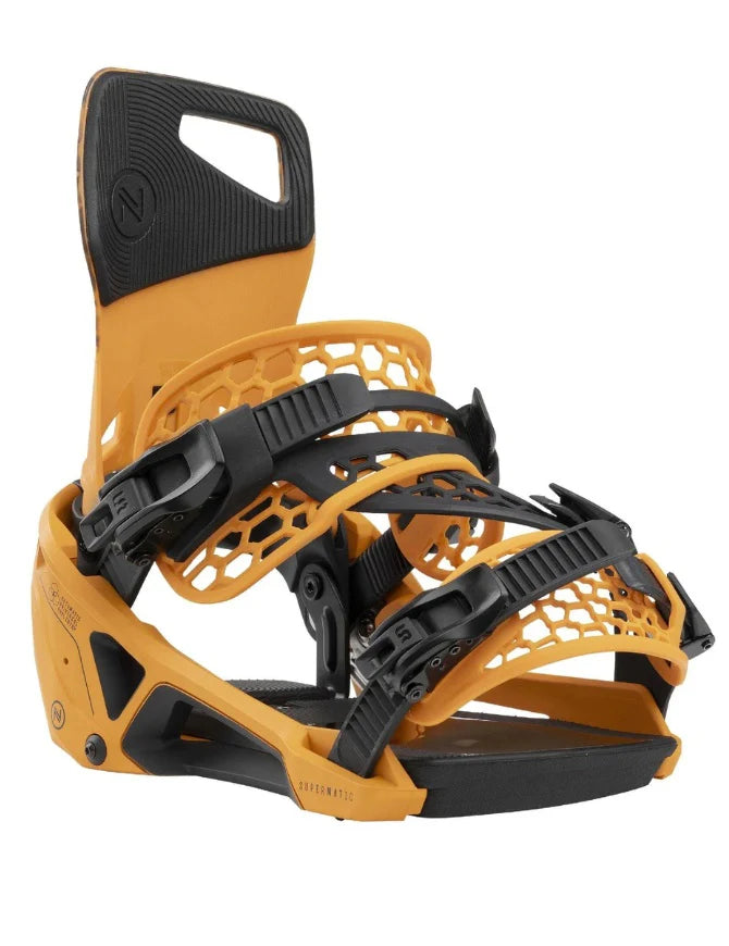 Snowboard Bindings SUPERMATIC Nidecker, Dune Orange NEW 2026