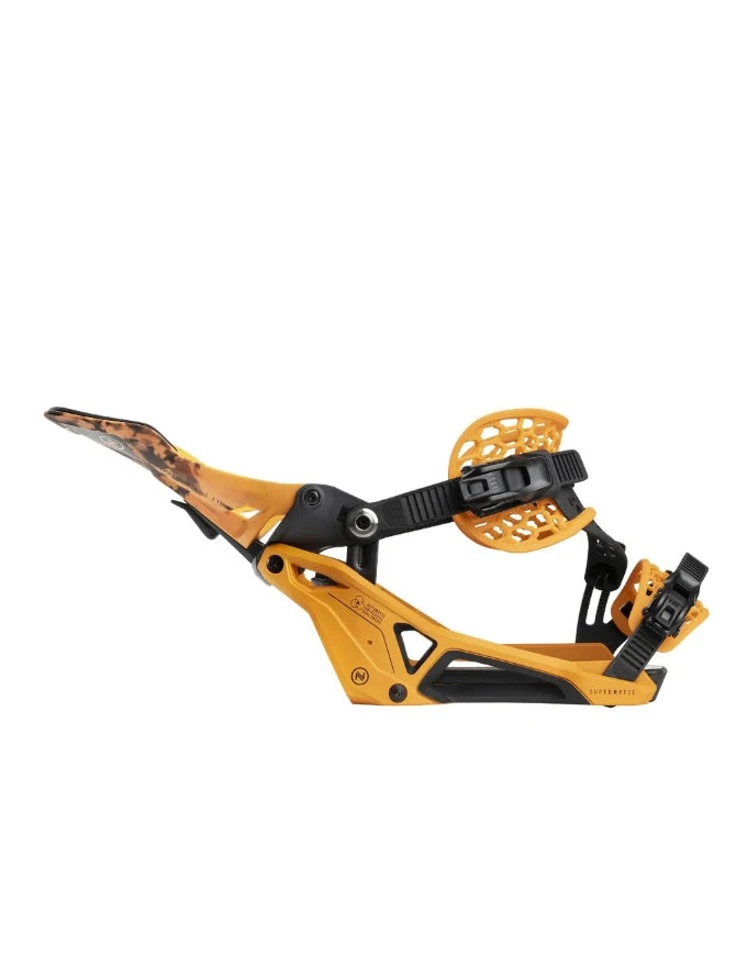 Snowboard Bindings SUPERMATIC Nidecker, Dune Orange NEW 2026