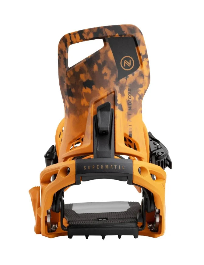 Snowboard Bindings SUPERMATIC Nidecker, Dune Orange NEW 2026