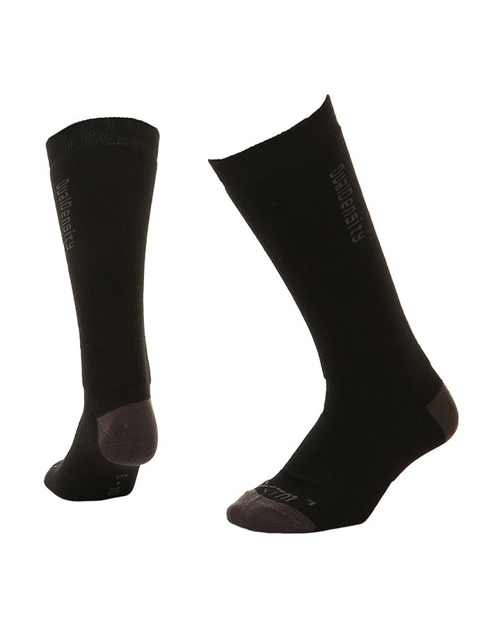 Snow Socks XTM Dual Density Merino Wool Blend -Black