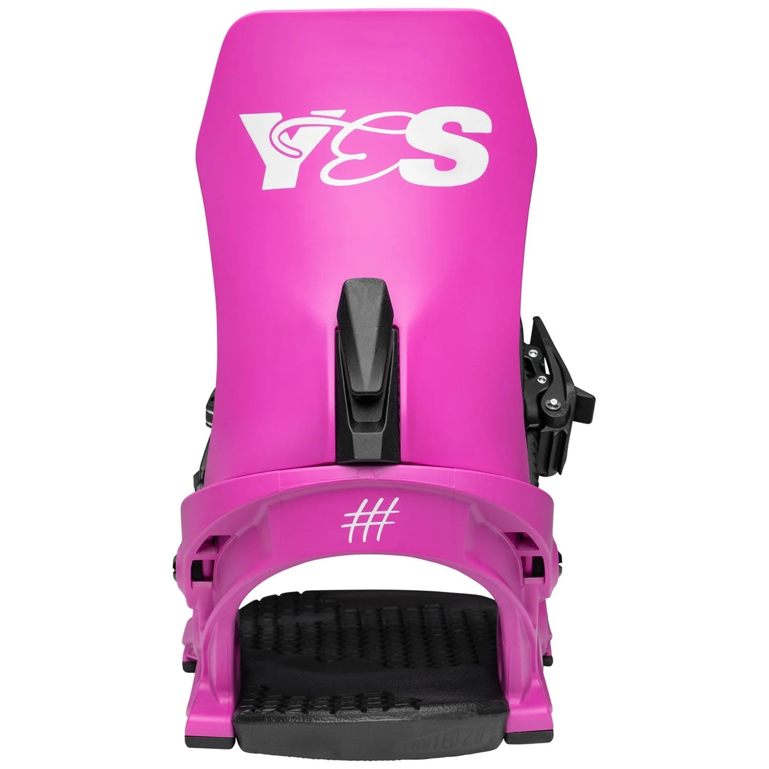 YES Rebel Women's Snowboard Bindings - Party Pink 2026