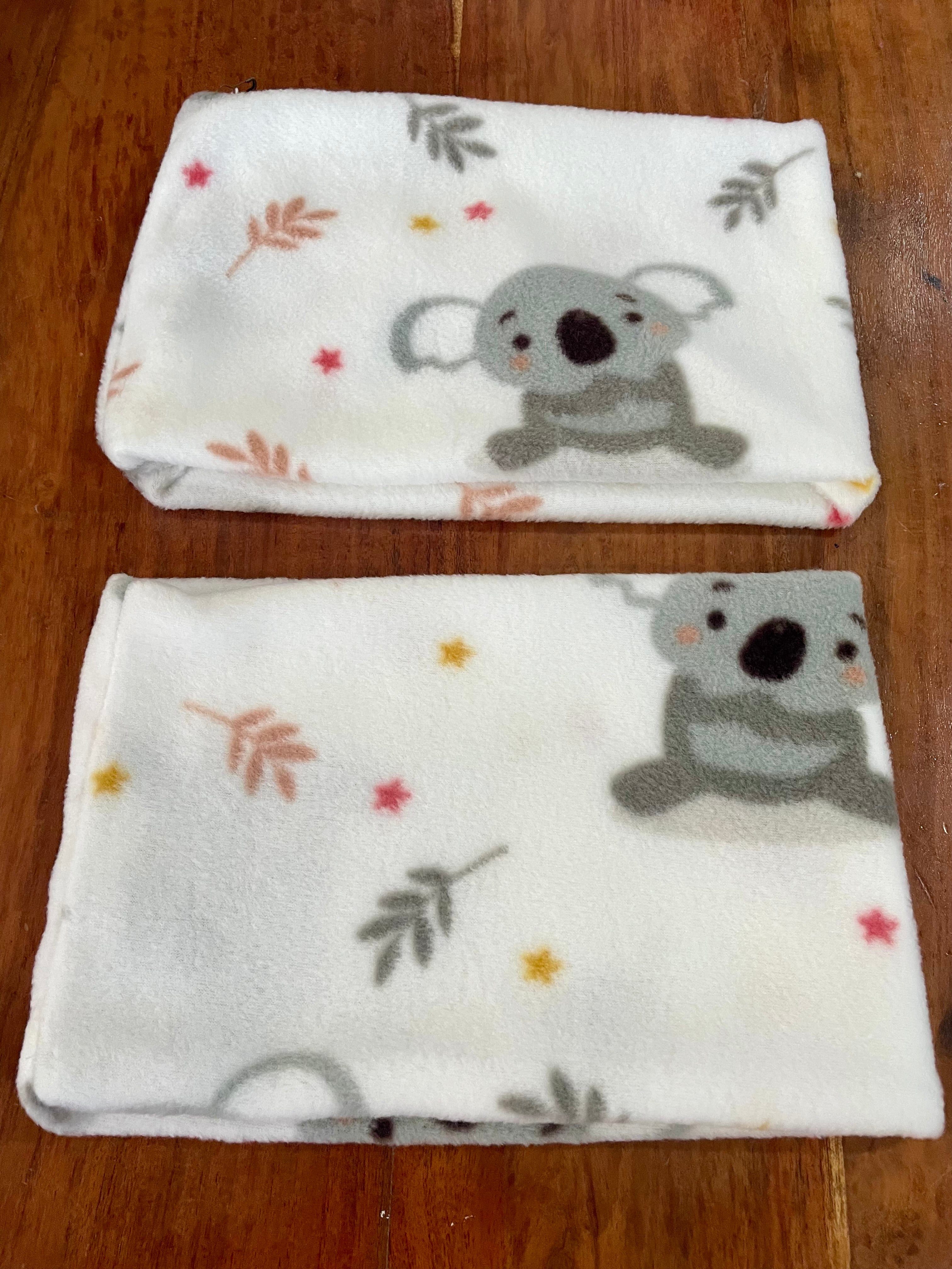 Kids Neck Warmer Fleece- Handmade Koala Bear Design