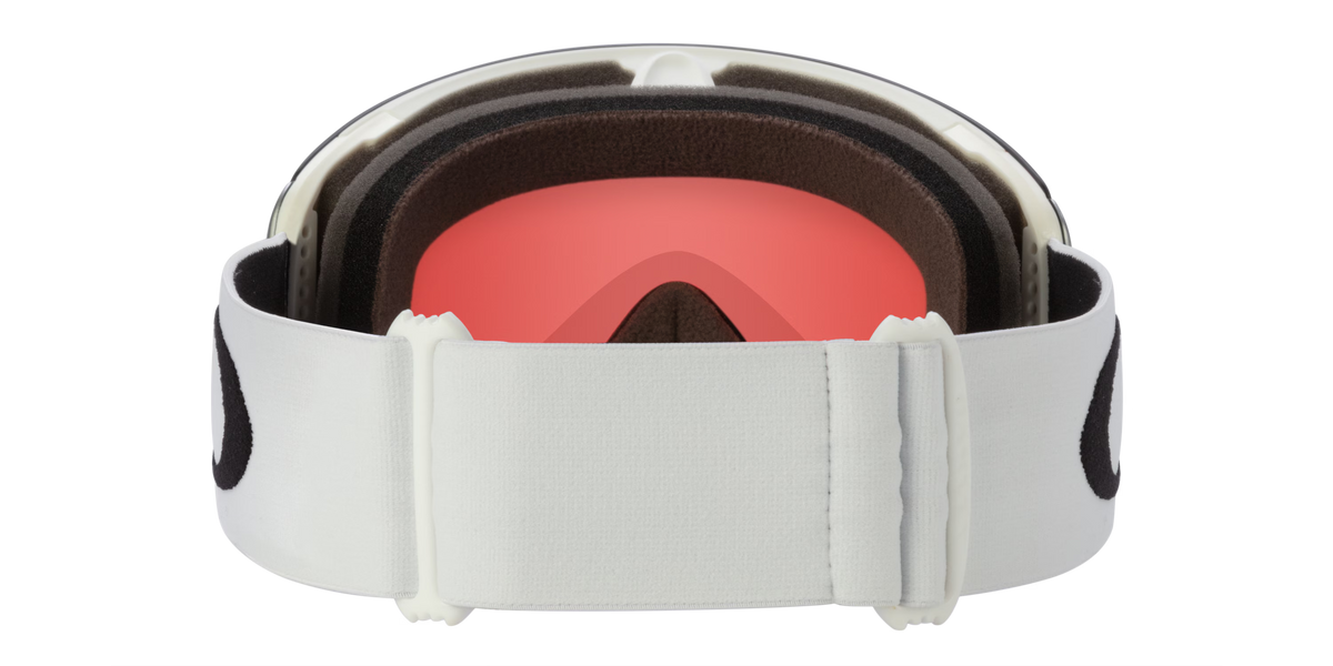 Oakley Flight Deck™ Large Snow Goggles- Matte White W/ Prizm Snow Torch Red
