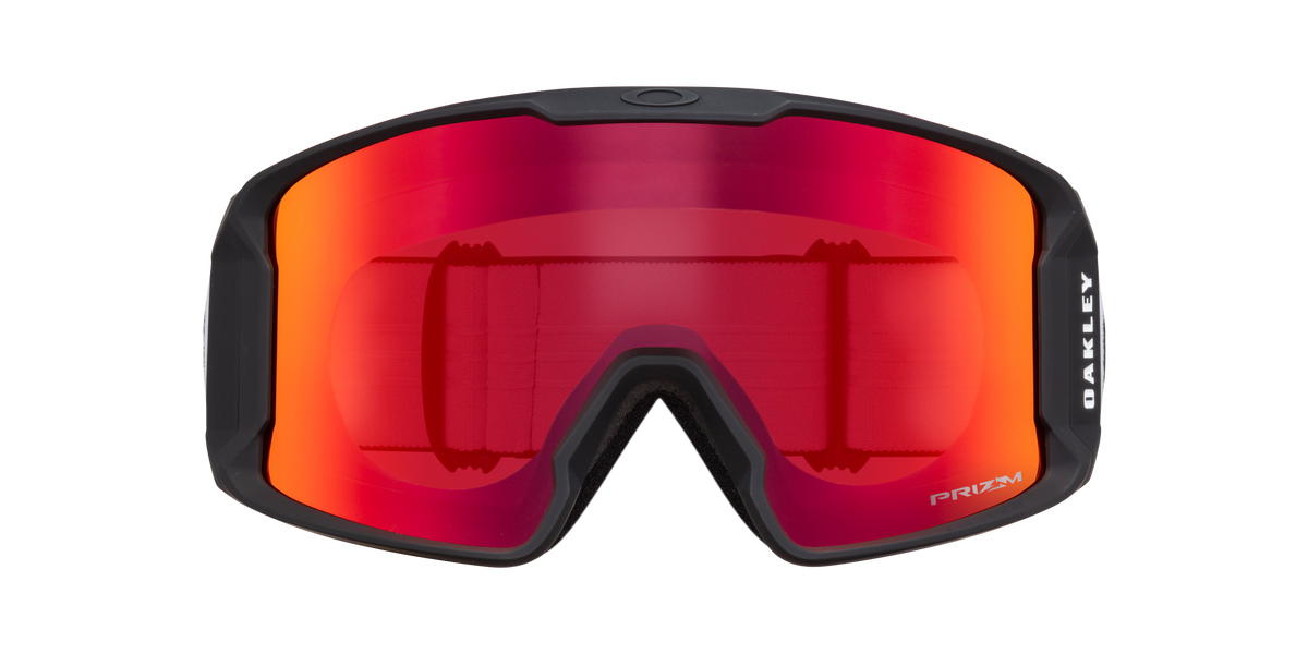 Oakley Line Miner™ Large Snow Goggles prizm snow torch iridium Lenses,  matte black Strap