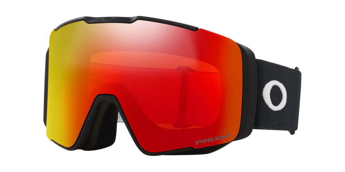 Oakley Line Miner™ Pro Large Matte Black W/prizm snow torch iridium Lenses, Extra lens: Prizm Snow Iced Iridium