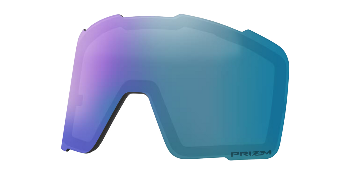 Oakley Line Miner™ Pro Large Matte Black W/prizm snow torch iridium Lenses, Extra lens: Prizm Snow Iced Iridium