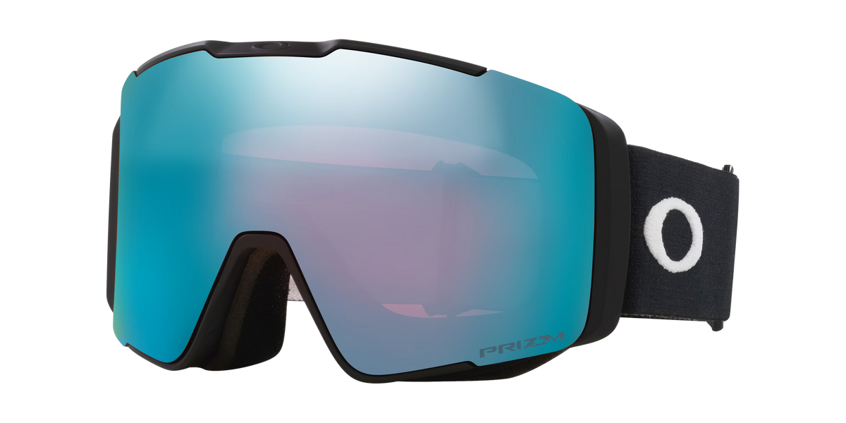 Oakley Line Miner™ Pro prizm snow sapphire iridium Lenses,  matte black Strap Extra lens: Prizm Snow Iced Iridium
