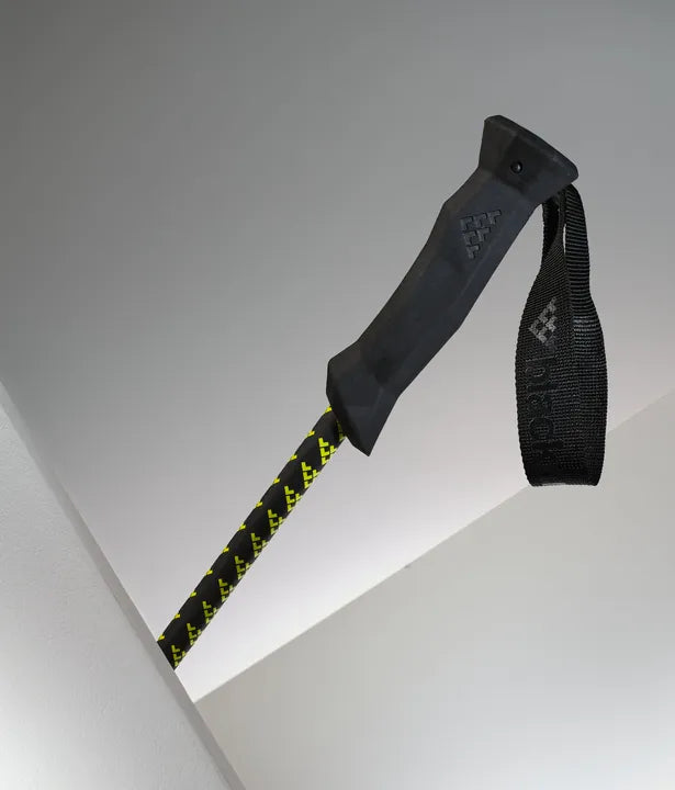 Ski Poles STANS Poles -Black & Yellow, Black Crows