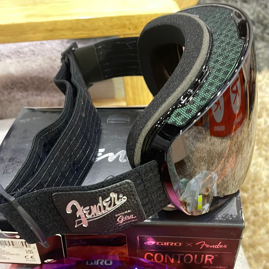 Snow Goggles CONTOUR FENDER Silverburst / Vivid Onyx + Infrared ( 2 x lenses)
