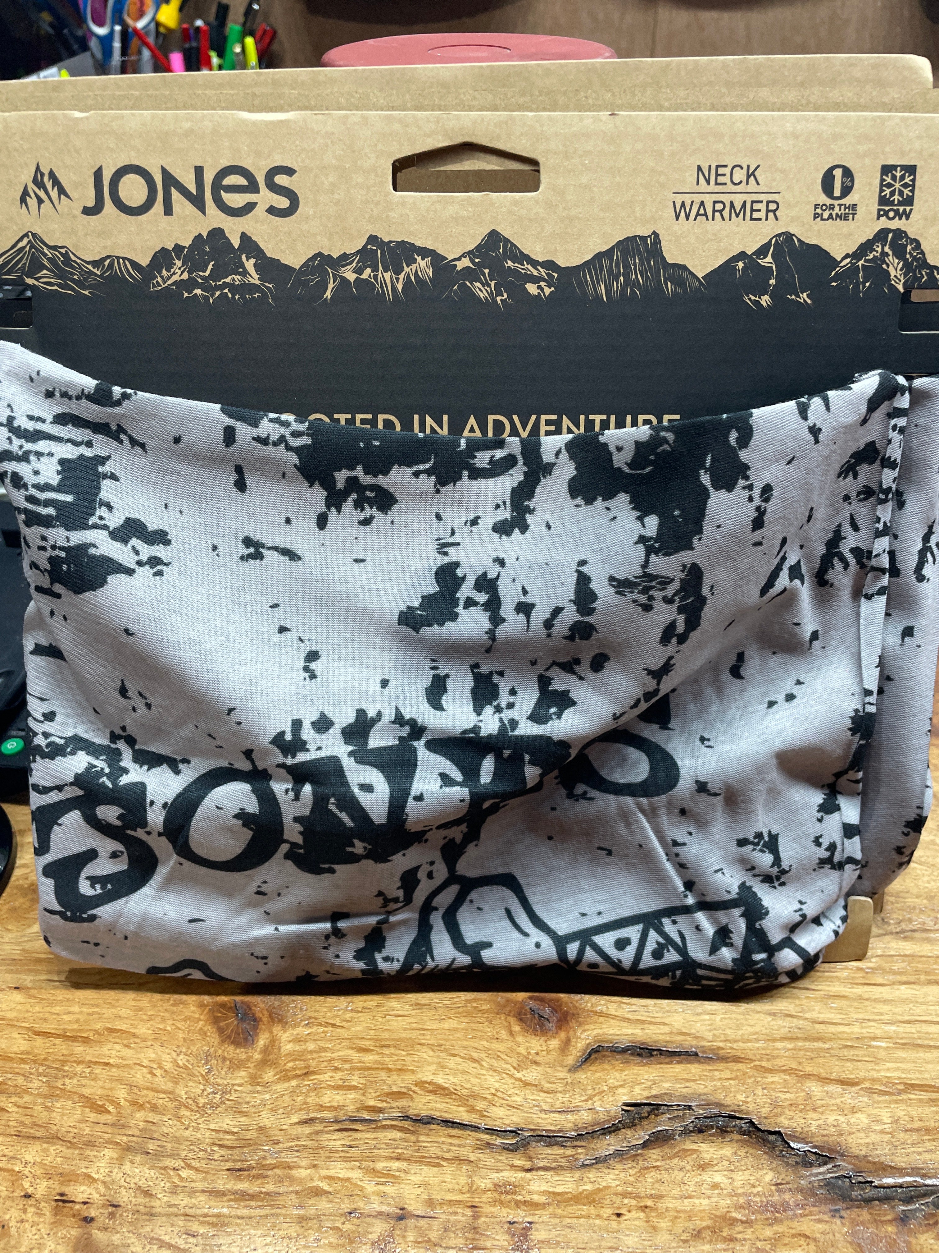 JONES Tweaker Hand Recycled Neckwarmer- Smoke Grey