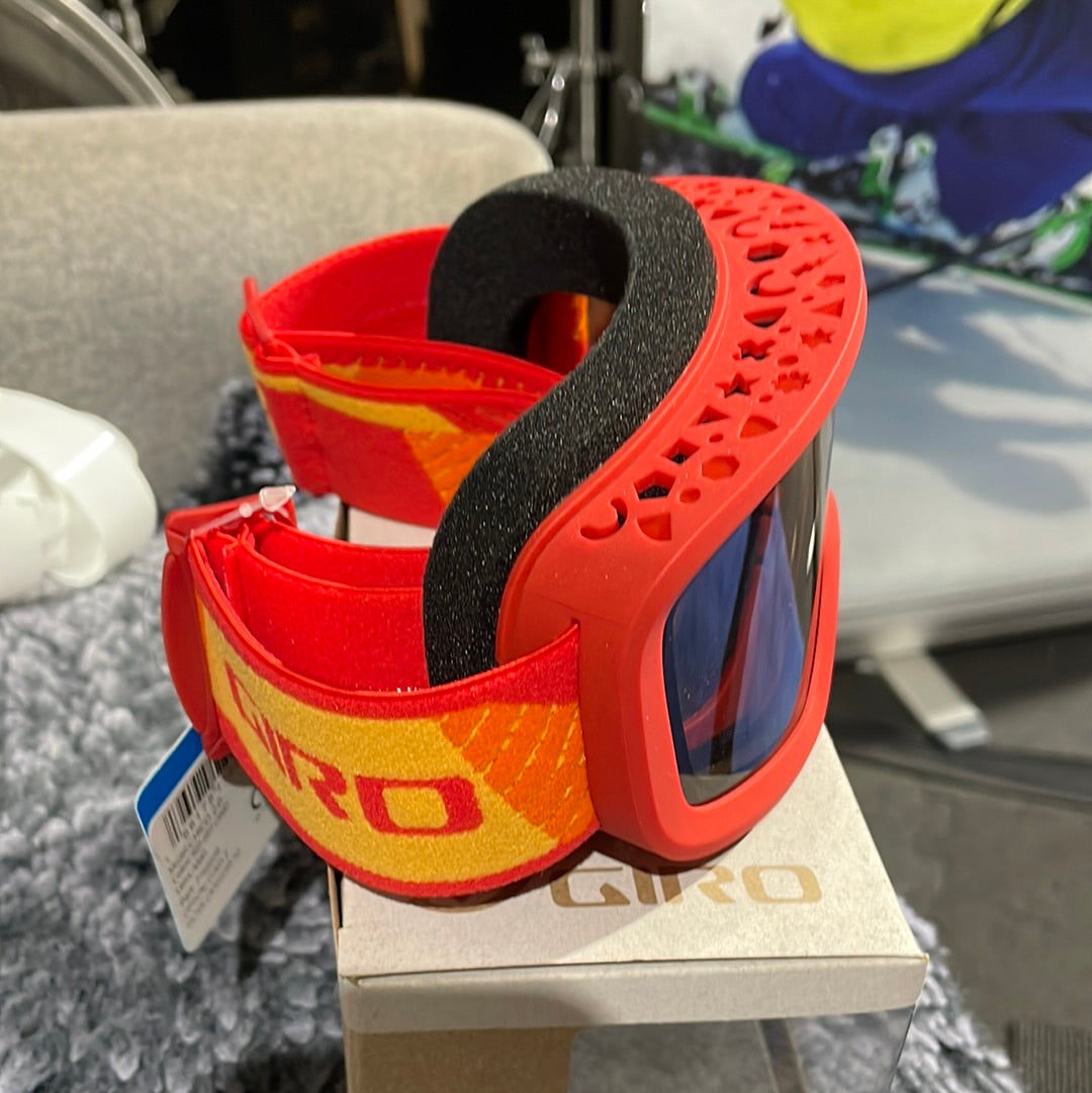 Snow Goggles CHICO 2 GIRO Red Geo Camo Kids Goggles