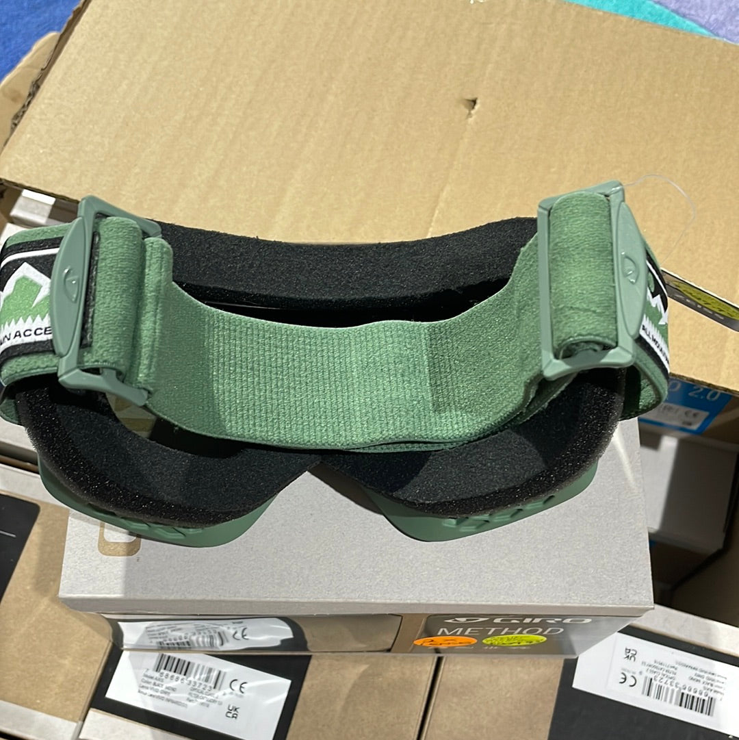 Snow Goggles METHOD GIRO Hedge Green Access / Vivid Envy / Vivid Infrared (2 x lenses))
