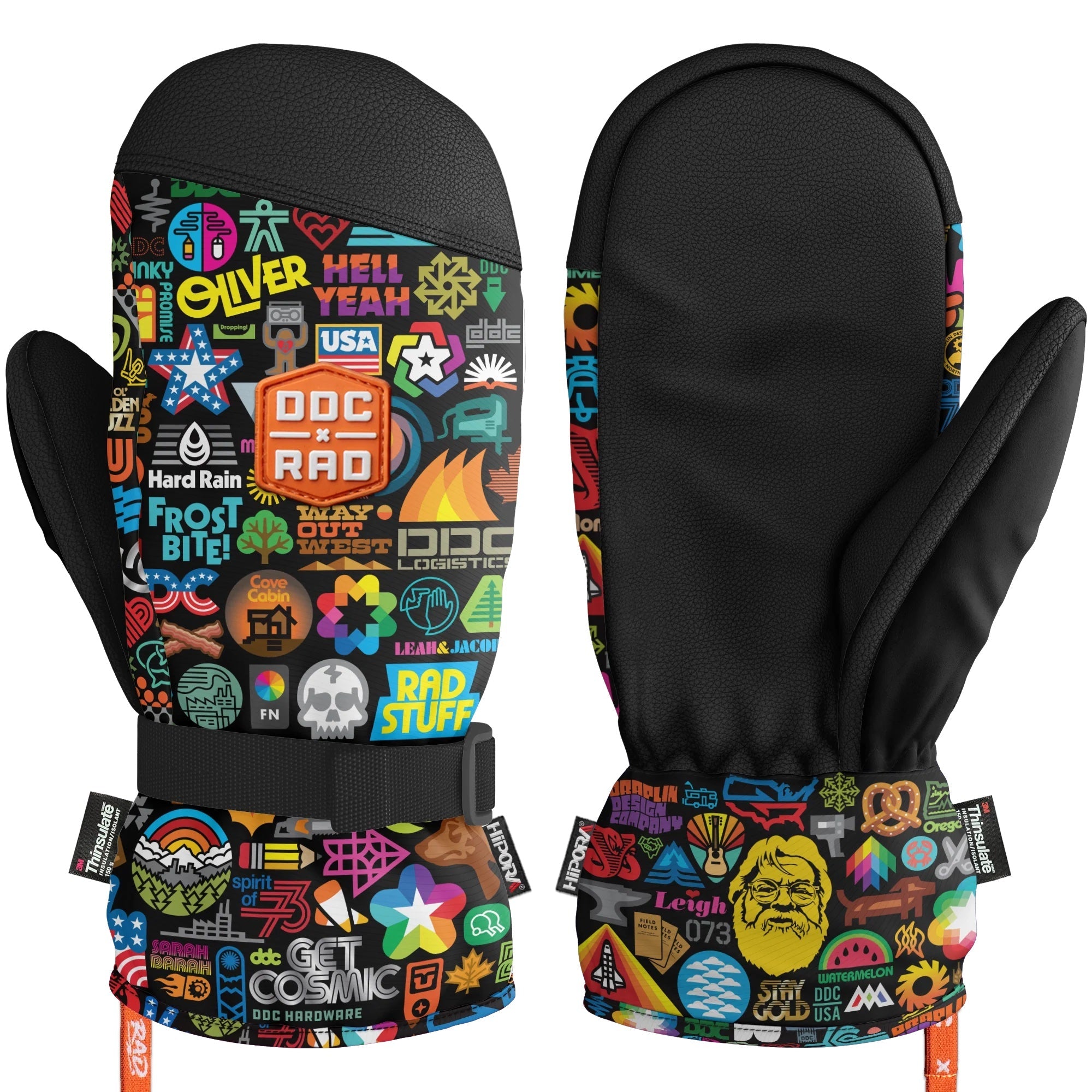 Snow Mitt RAD DRAPLIN SIDEHIT + MITTEN