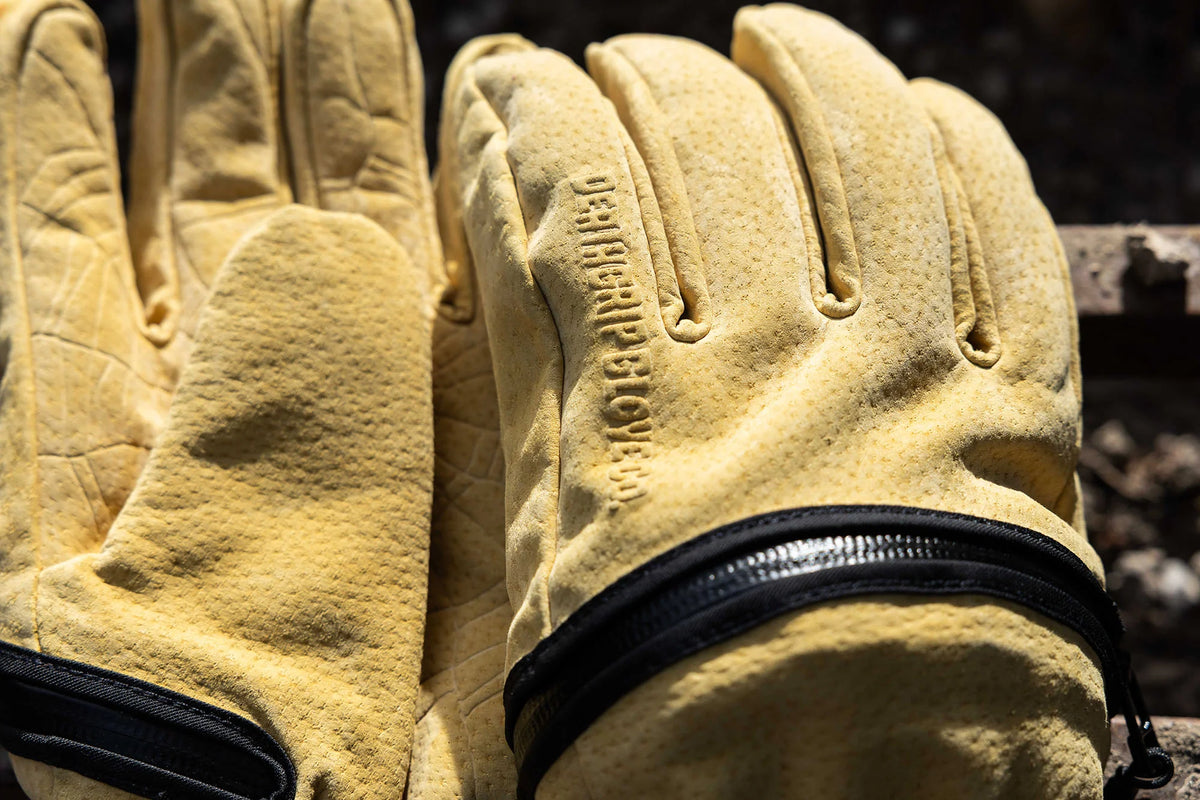 Deathgrip Ghoul Leather Glove - Tan